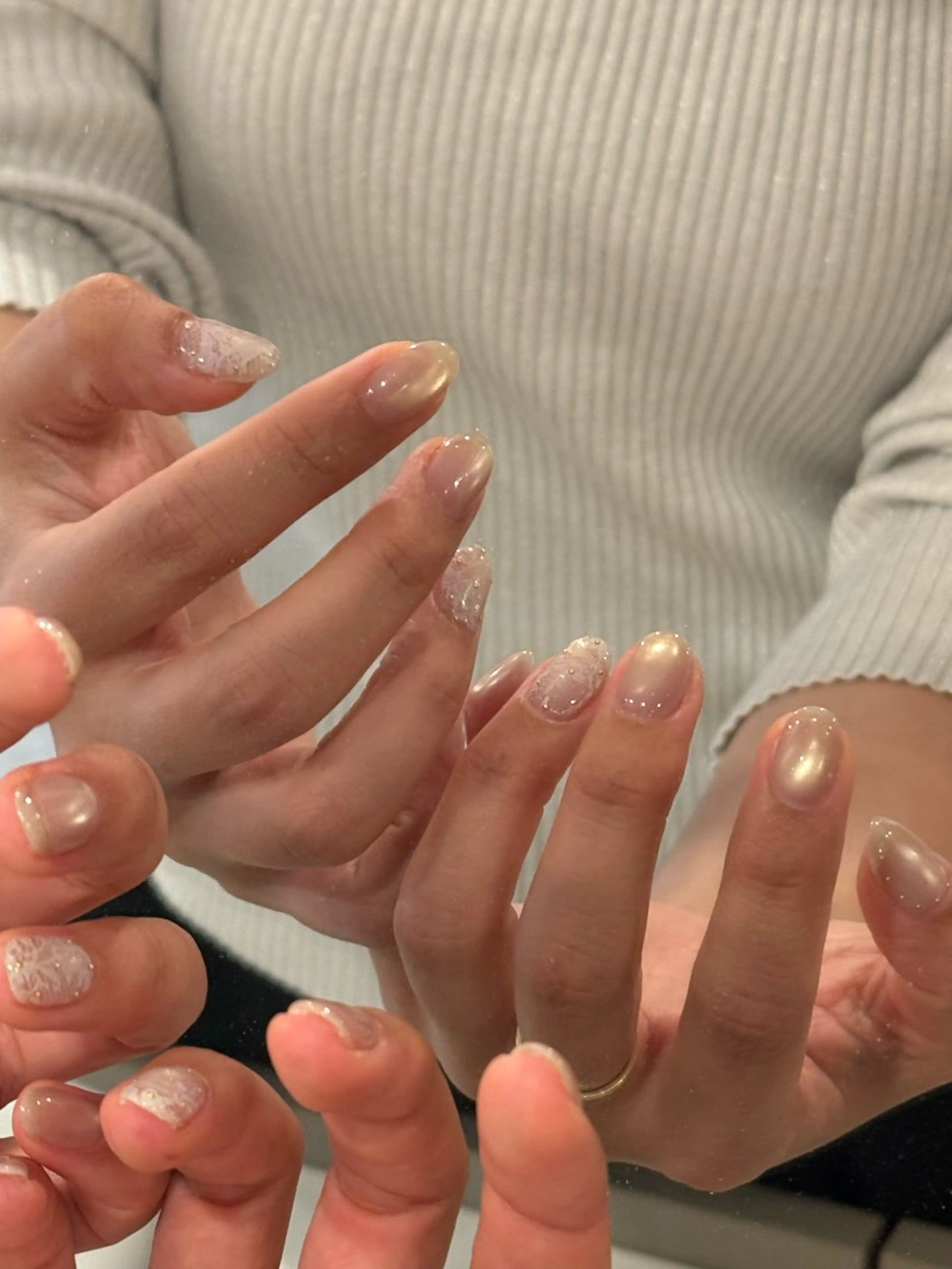 ネイル レース ハンドネイル nr. nayuのネイルデザイン