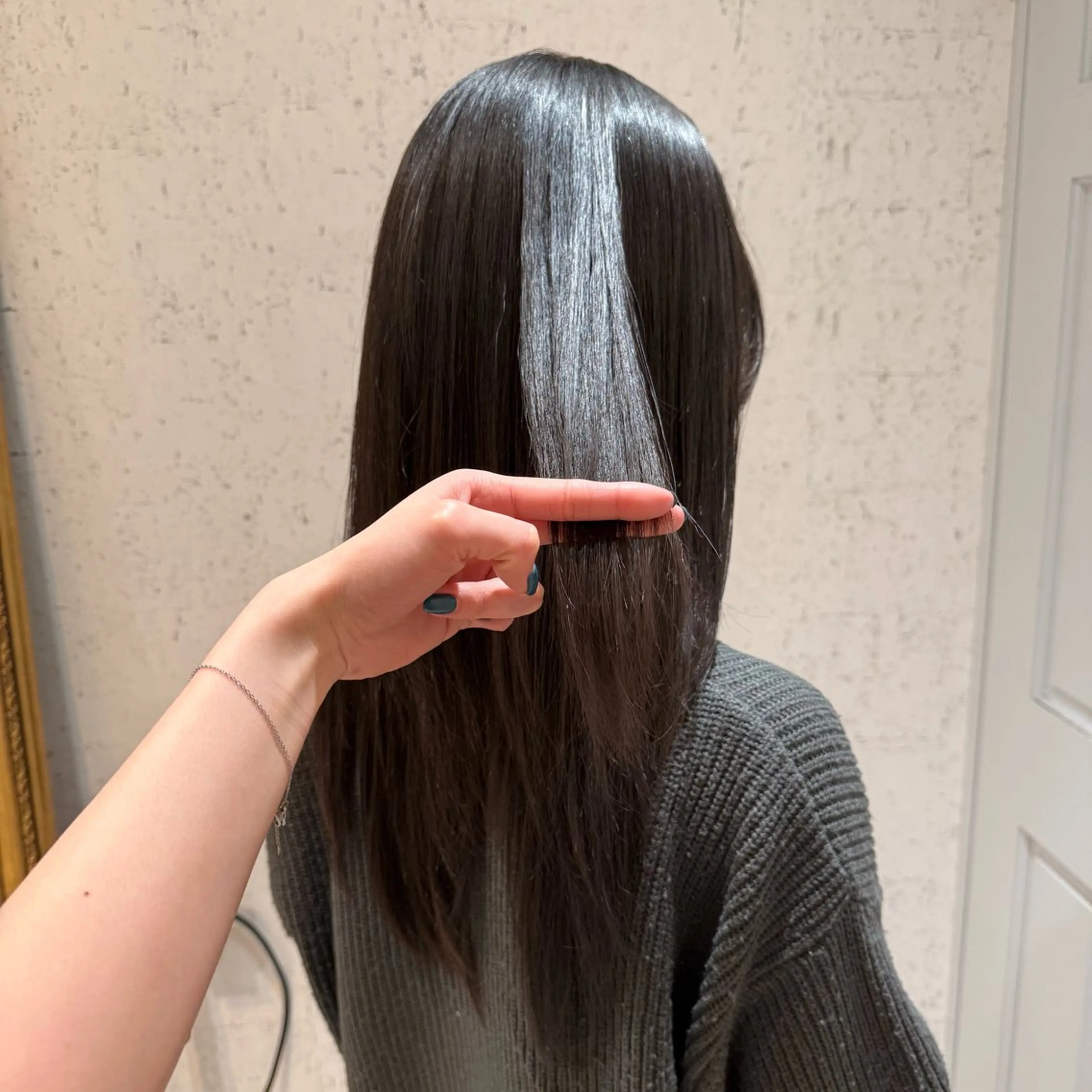 ロング パーマ 縮毛矯正 mai / linoah˚✧のヘアスタイル