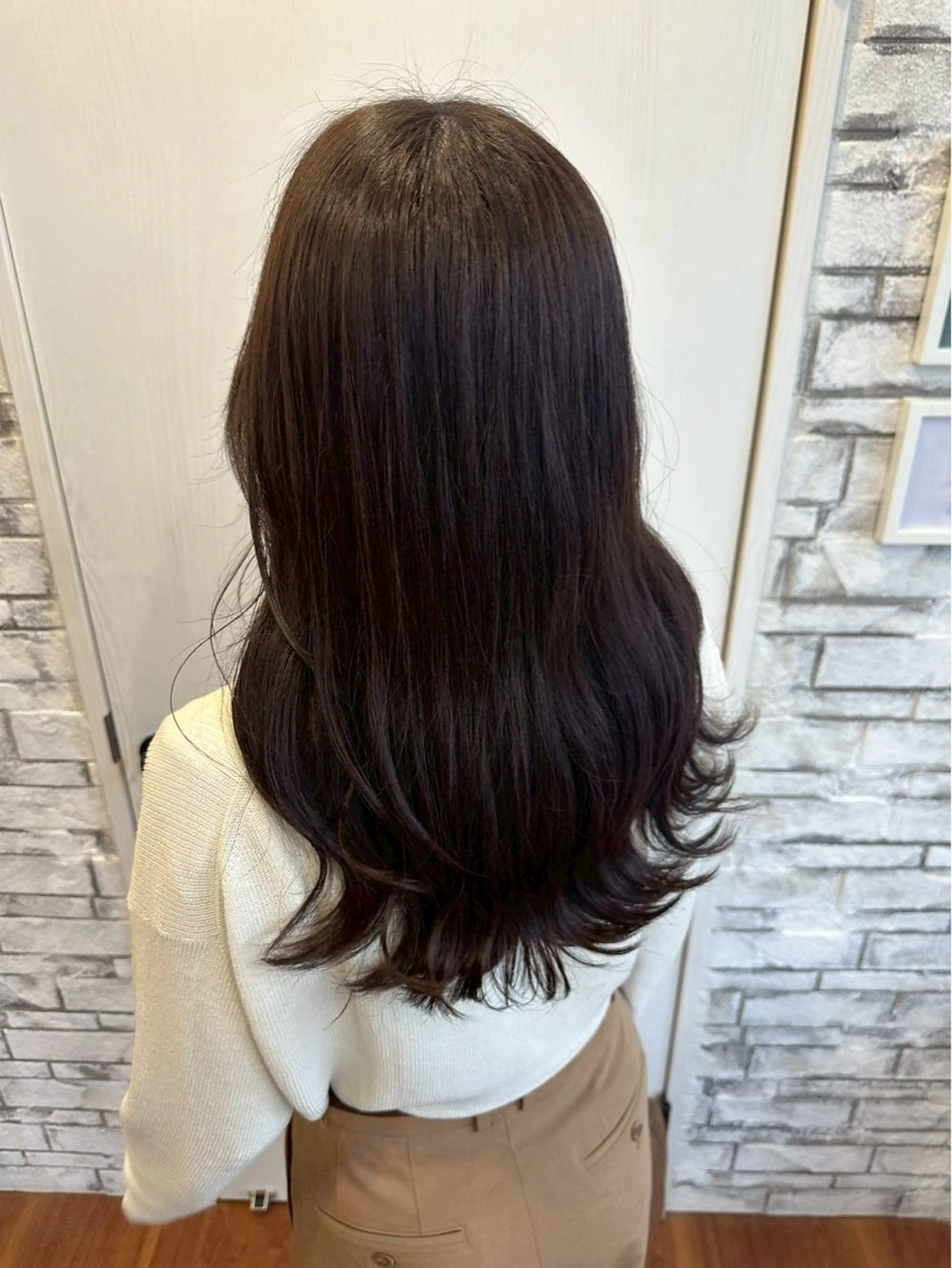 ロング 伴 星来のヘアスタイル