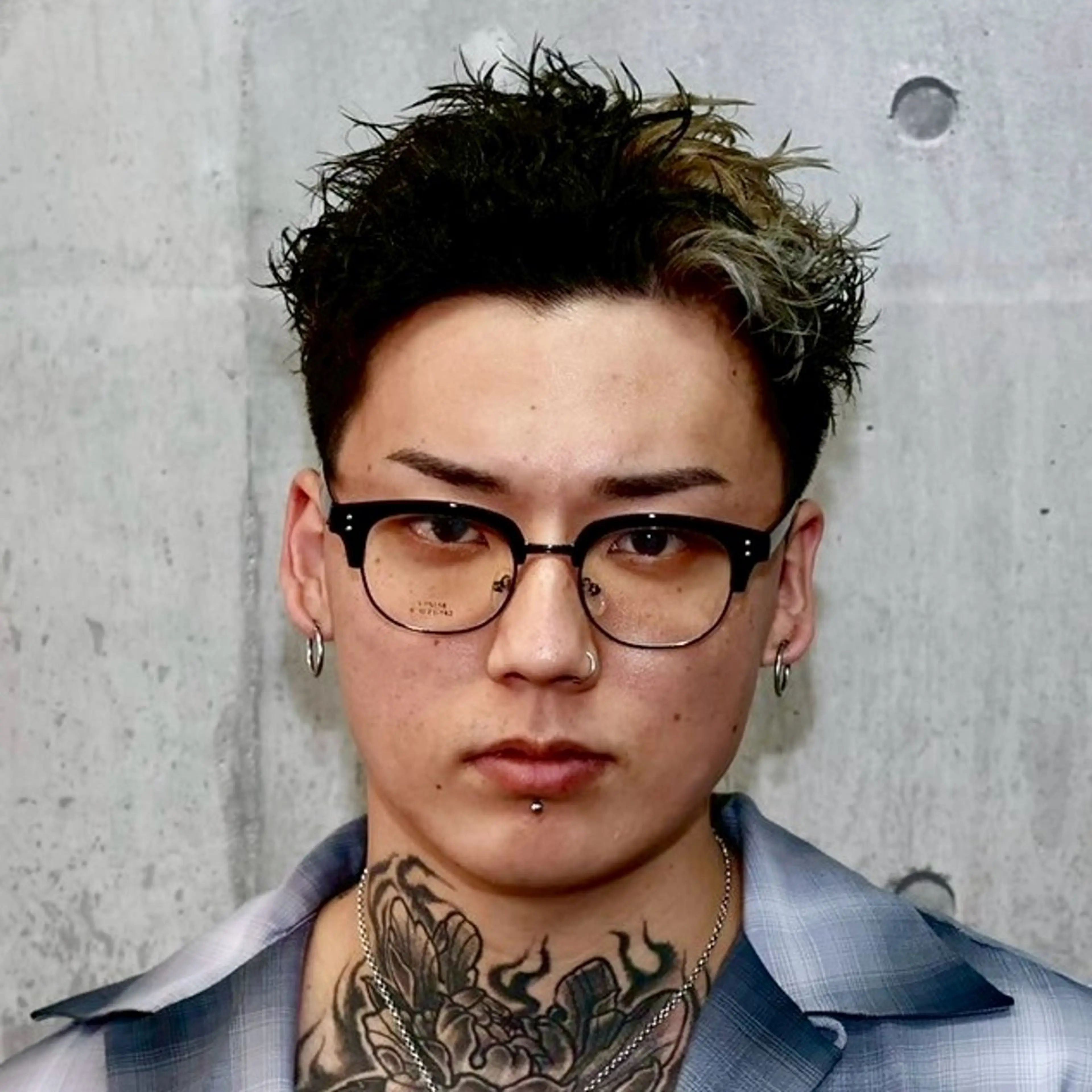 ショート パーマ ヘアアレンジ メンズ MENIN メンズ サロン　望月　涼太のヘアスタイル