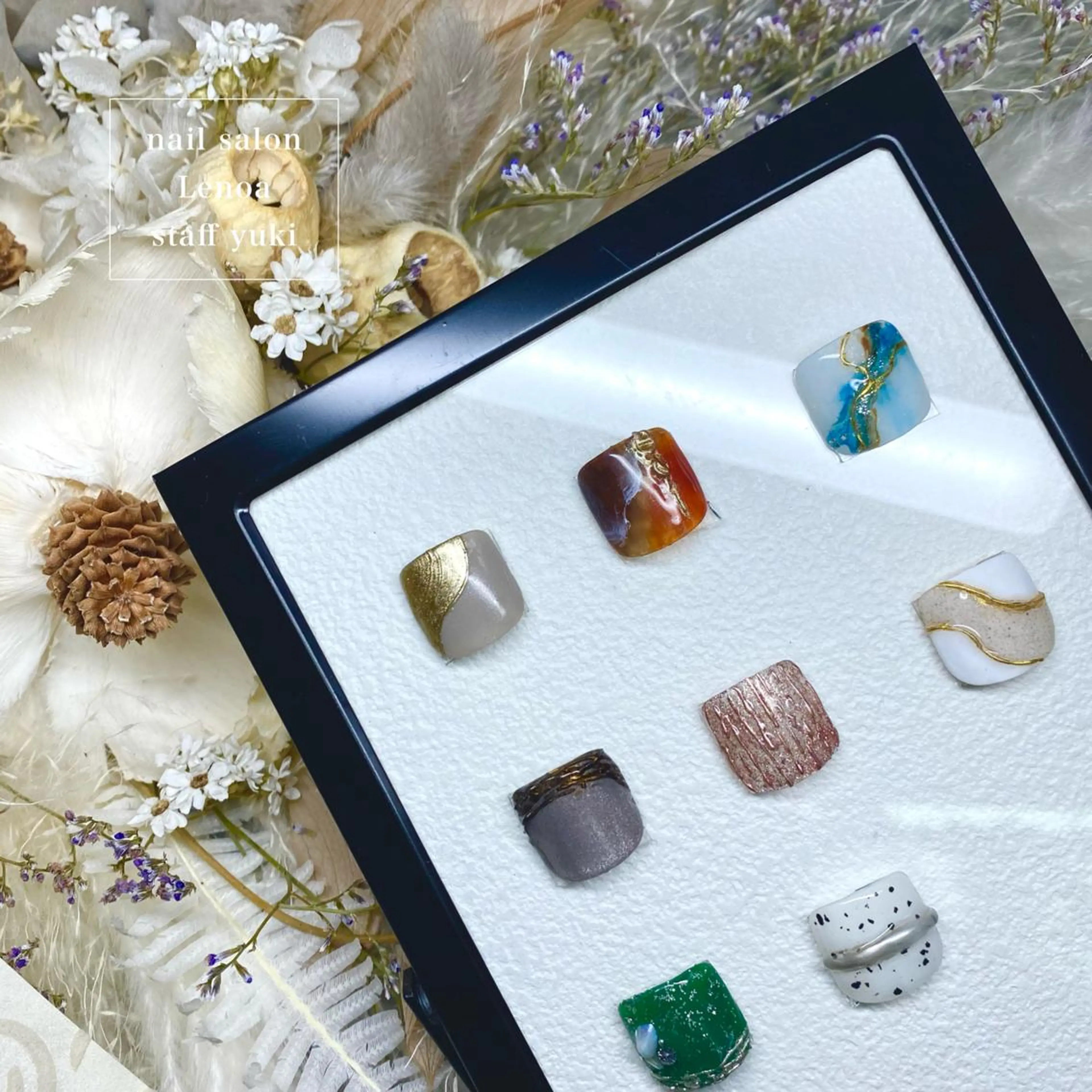 ネイル フットネイル Lenoa Yukiのネイルデザイン