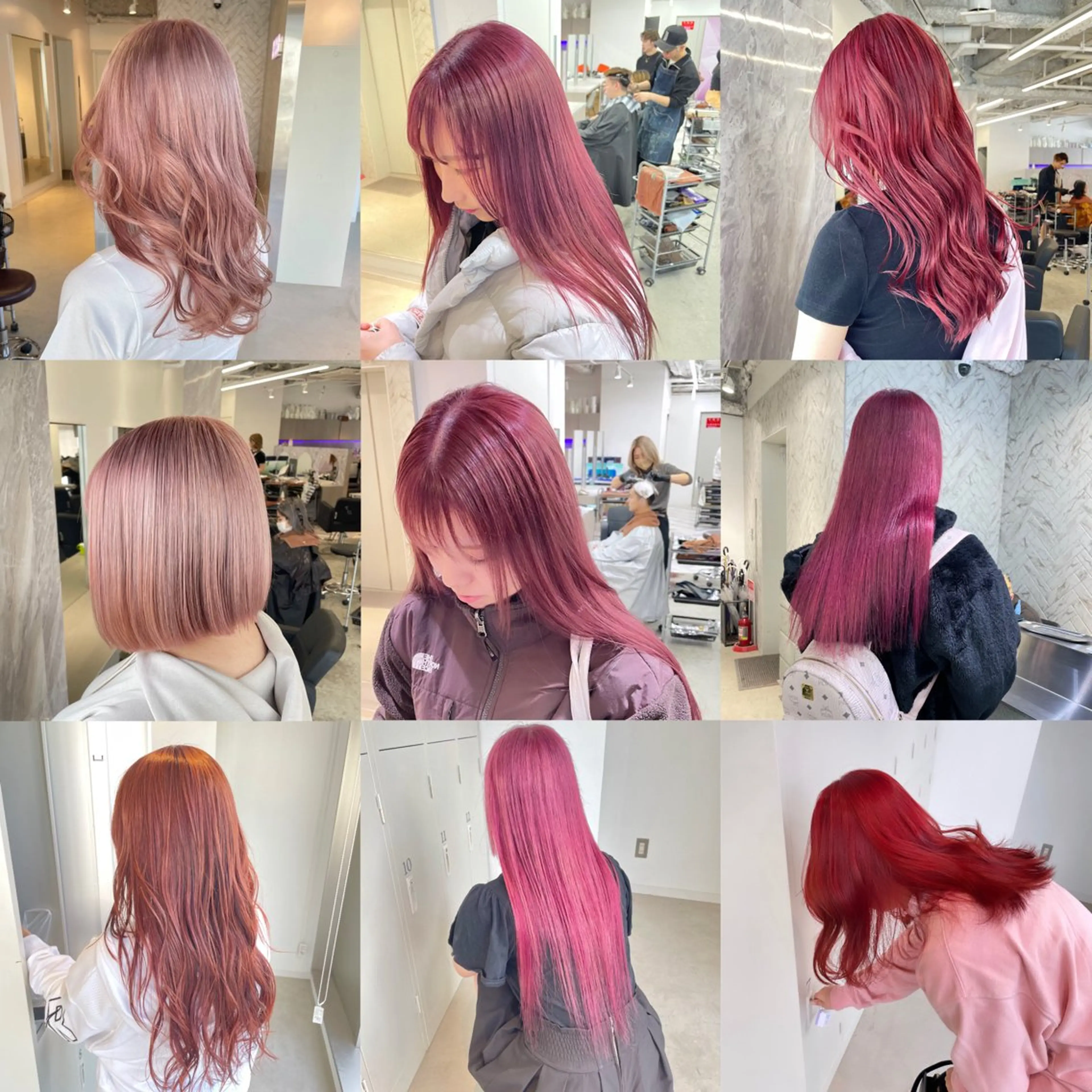 セミロング カラー カット ヘアカラー トリートメント ヘアセット 🎗副店長/井上 竜 ブリーチ指名No.1のヘアスタイル