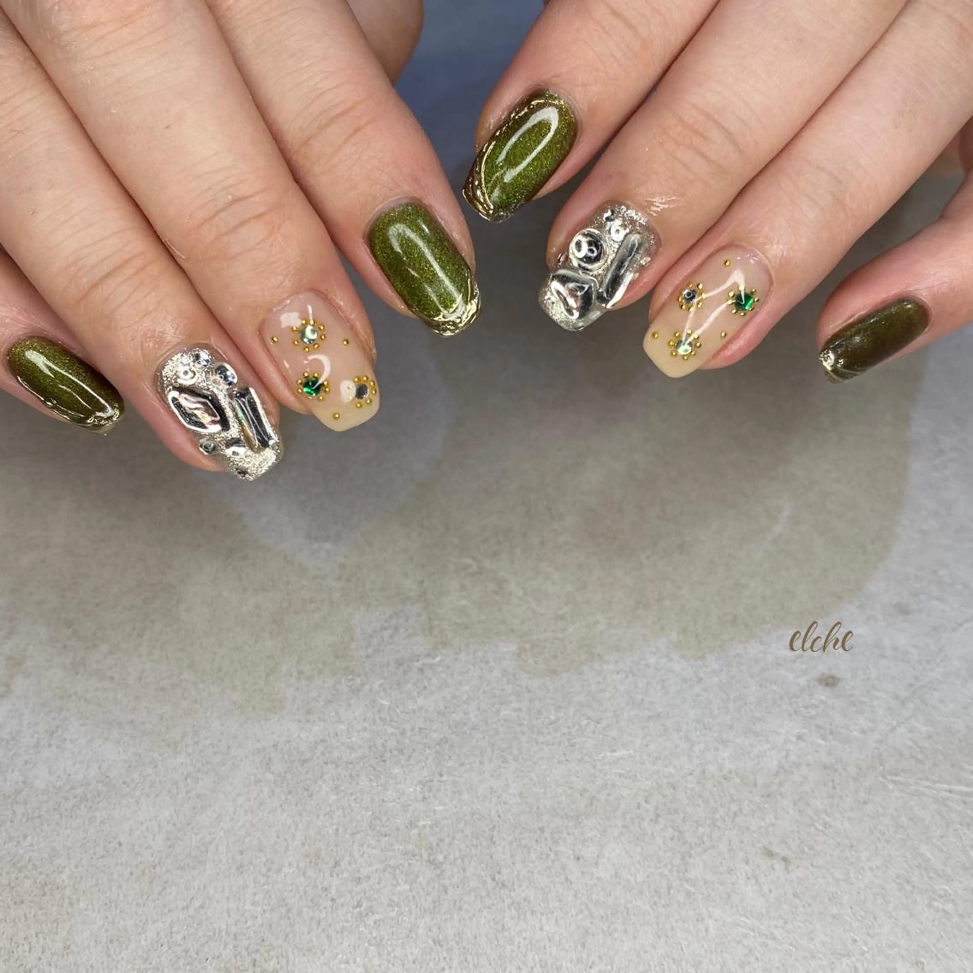 ネイル アートネイル Rio 𓍼のネイルデザイン