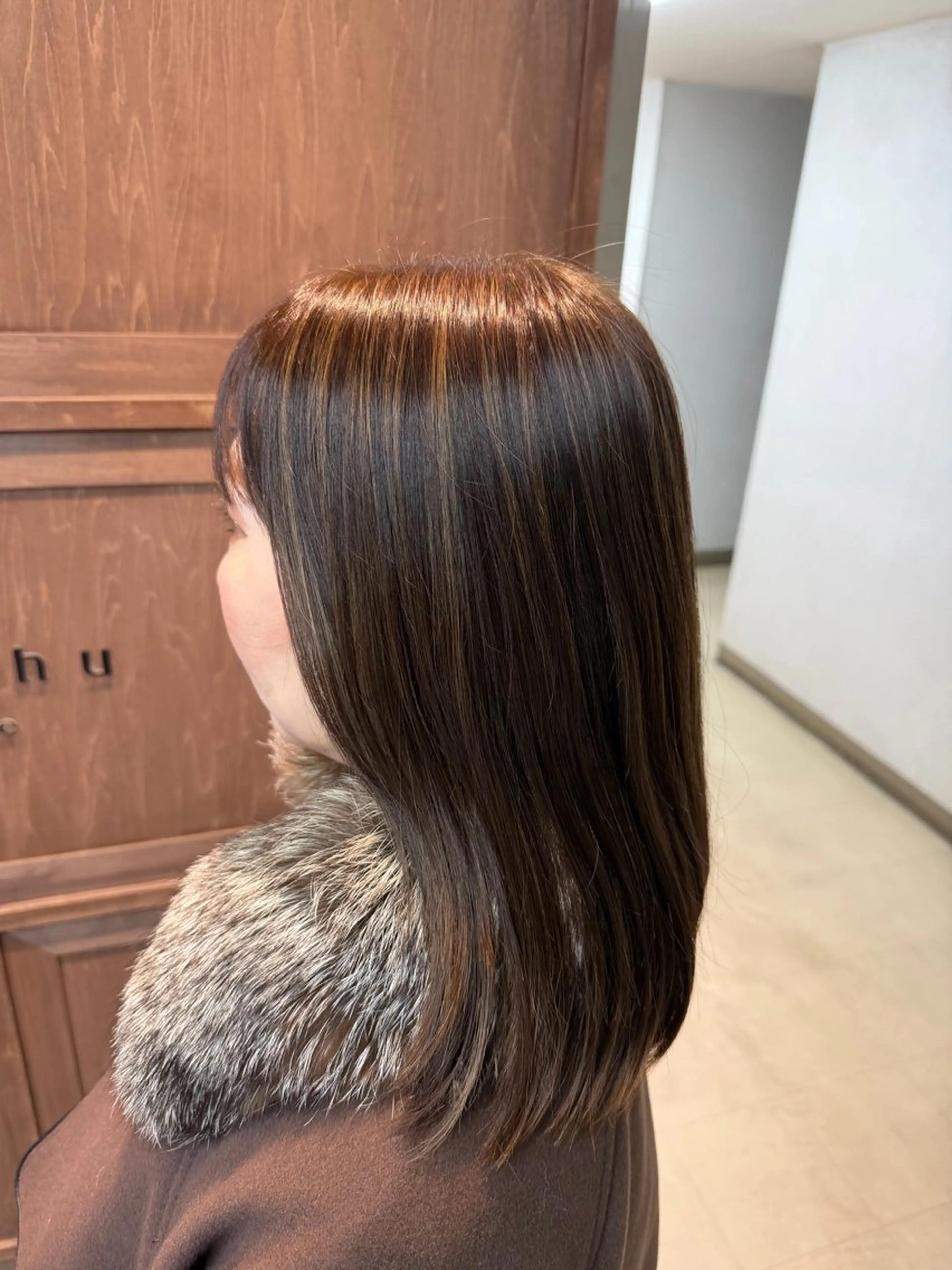 ミディアム カラー ヘアカラー marshu / Yukaのヘアスタイル