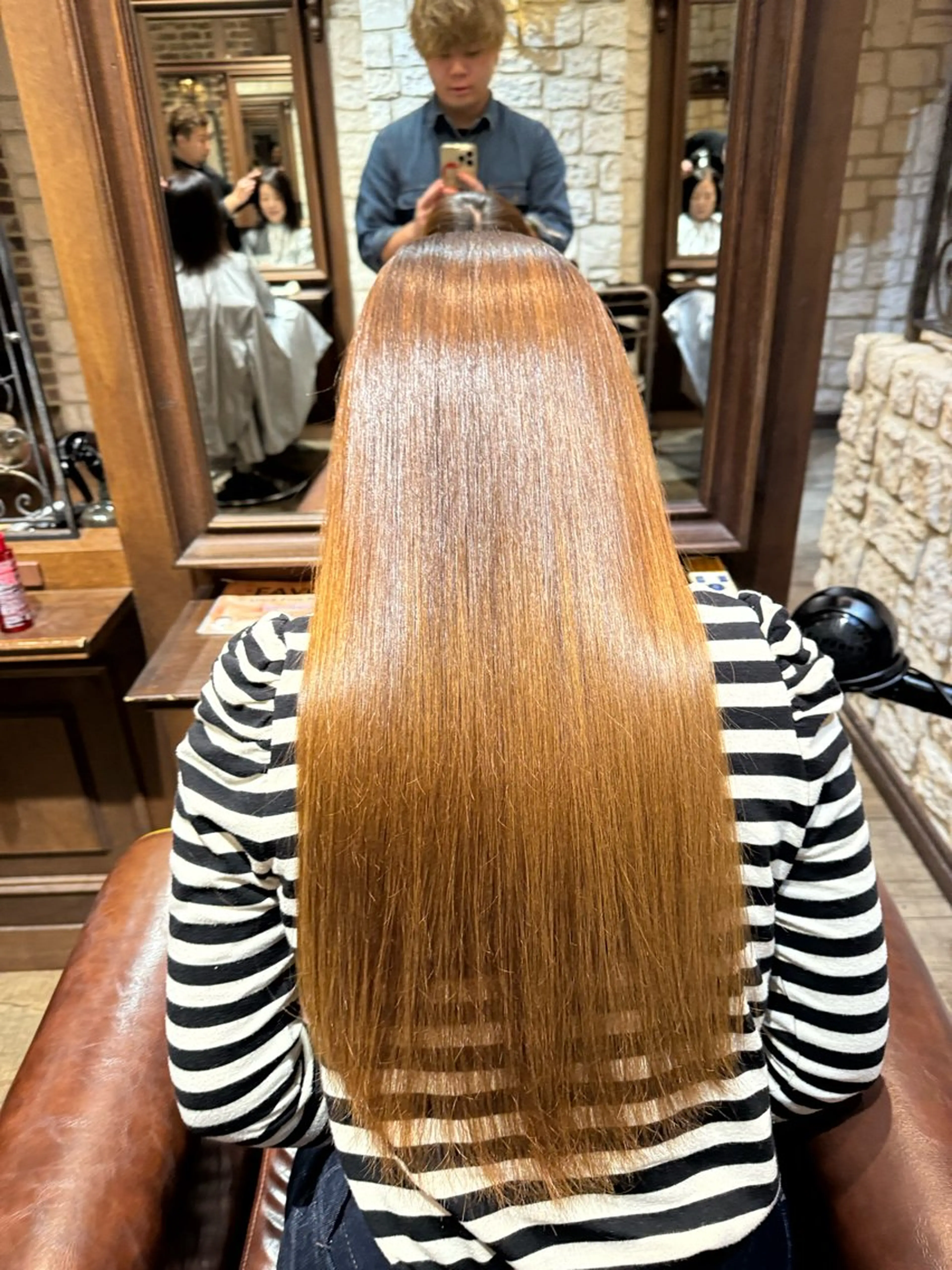 ミスト付き内部補修トリートメント※ホームケアトリートメント付属の写真