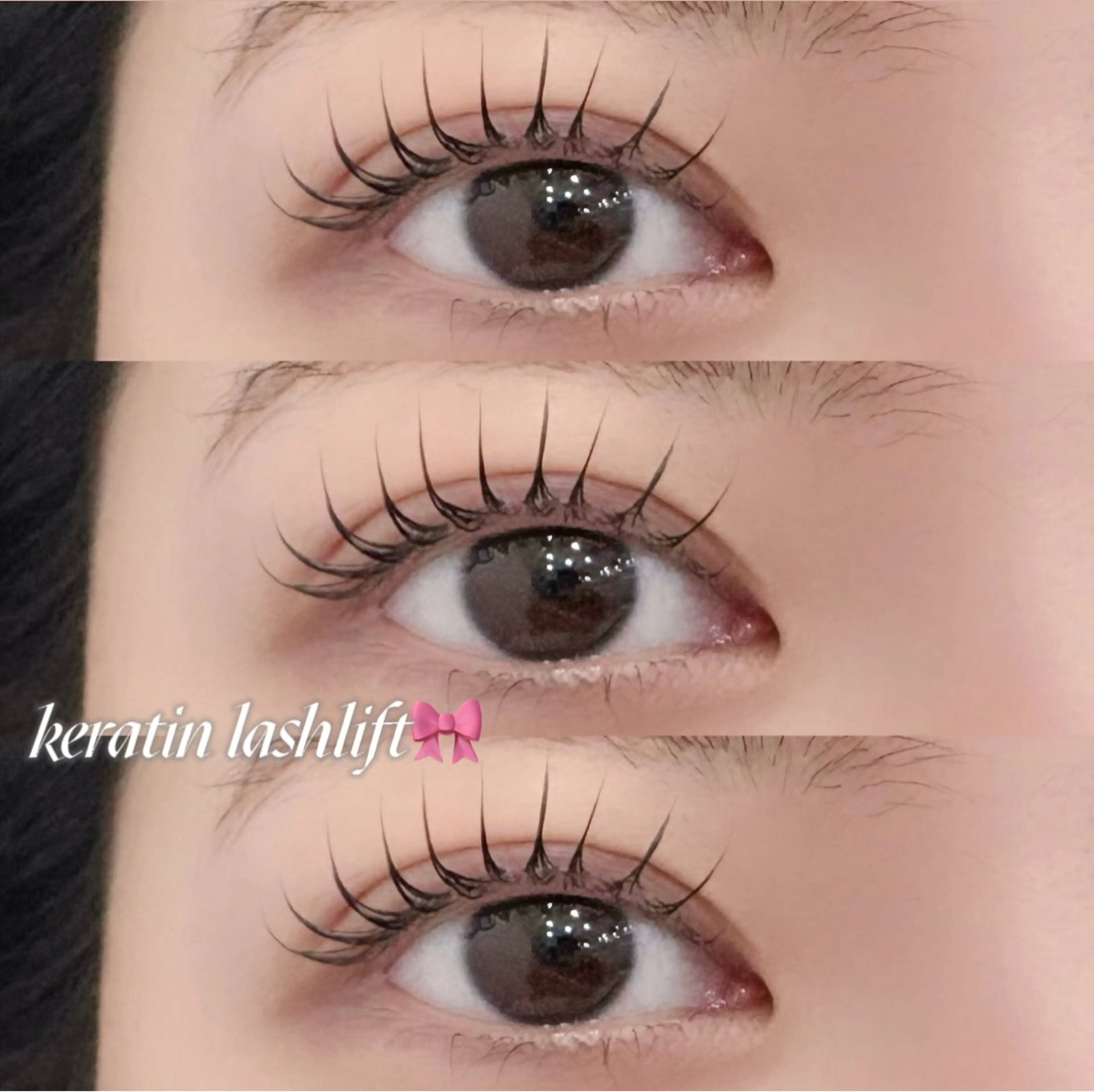 マツエク・マツパ ケラチンラッシュリフト 一重×まつ毛パーマ マツパ eyelist yuukaのマツエク・マツパデザイン