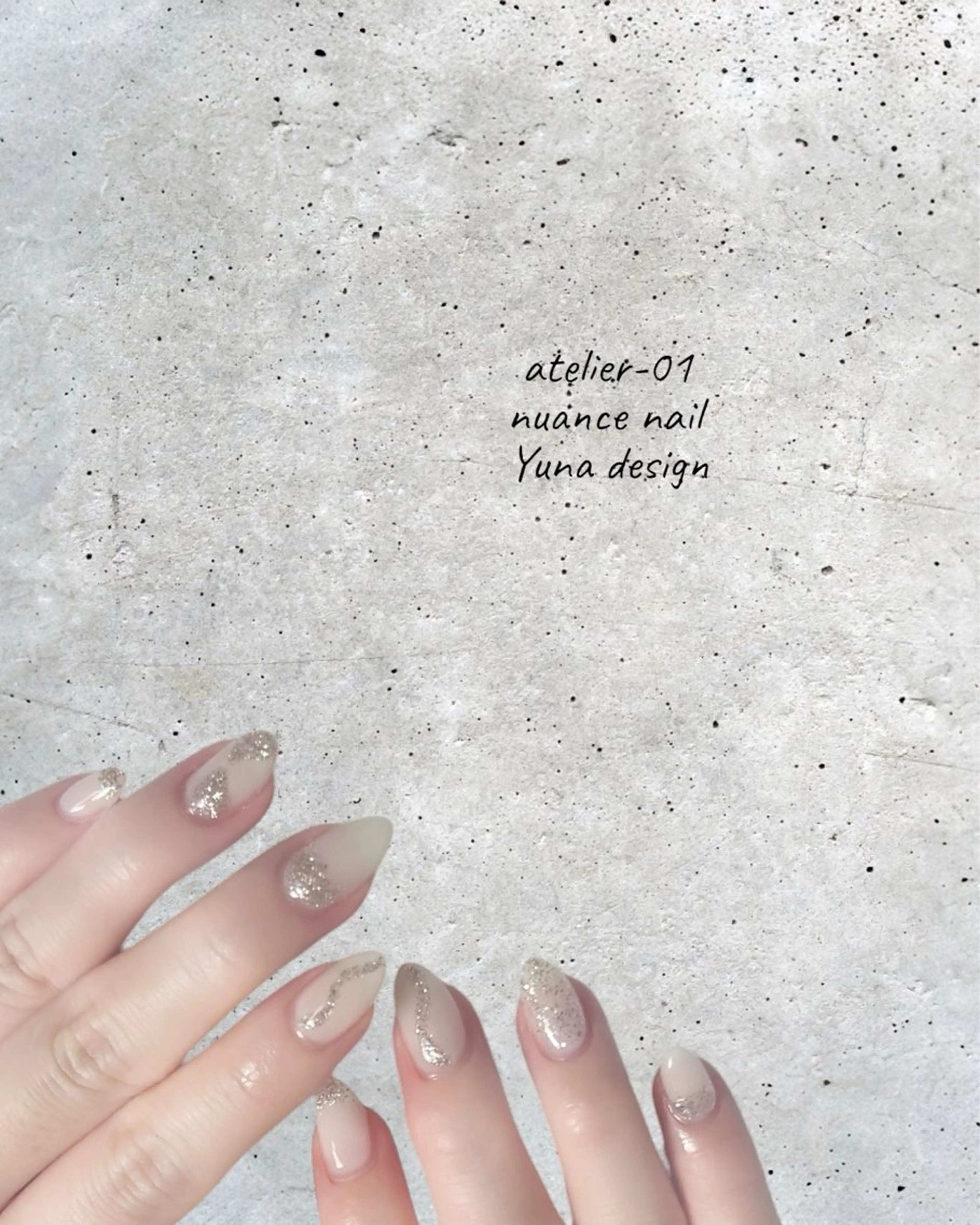 ネイル アートネイル 冬ネイル ハンドネイル 🩵atelier- 01 優奈🩵のネイルデザイン