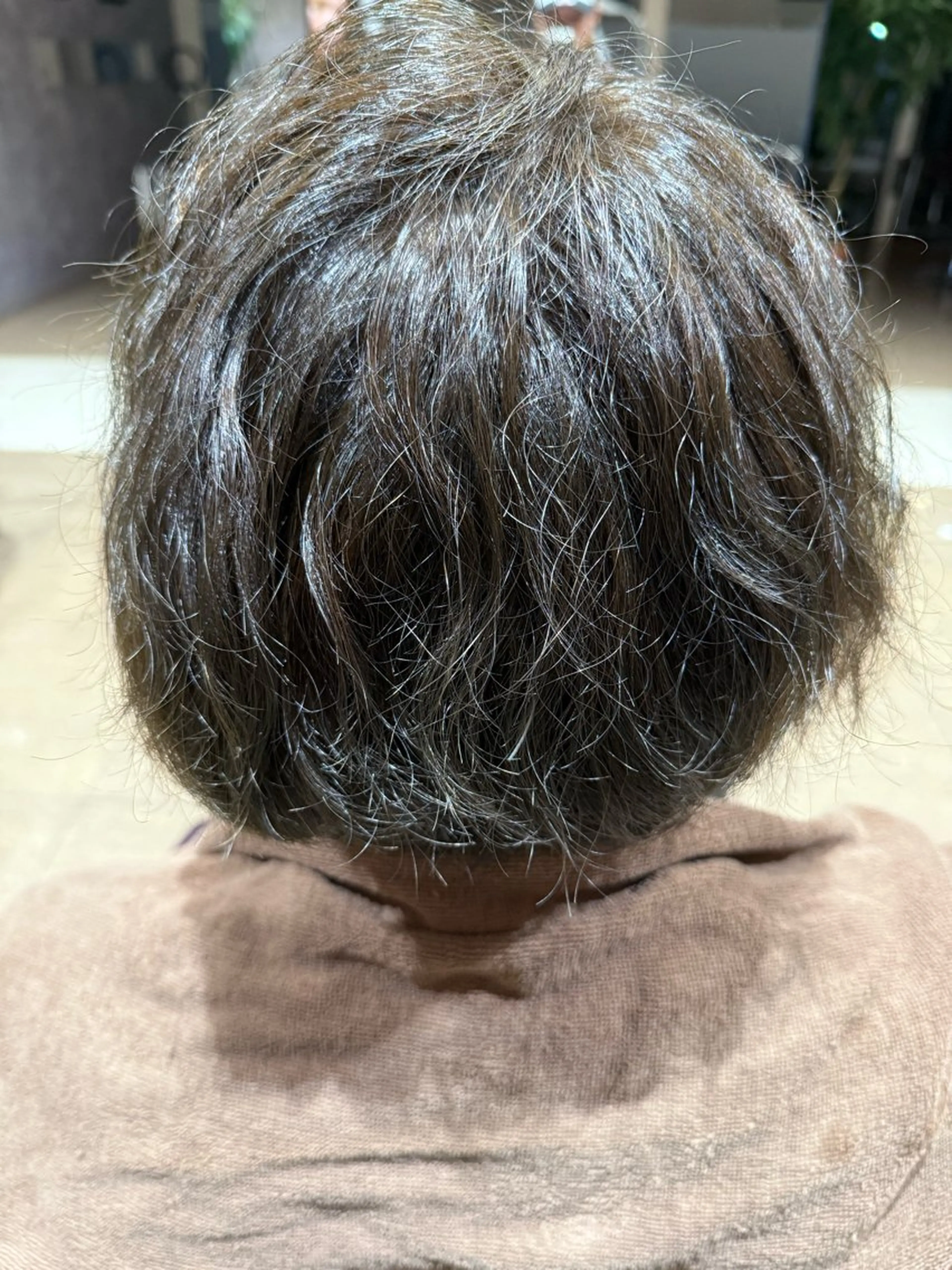 カラー メンズ ブラウンカラー オリーブブラウン ヘアカラー Mika/💈 モデル募集中のヘアスタイル