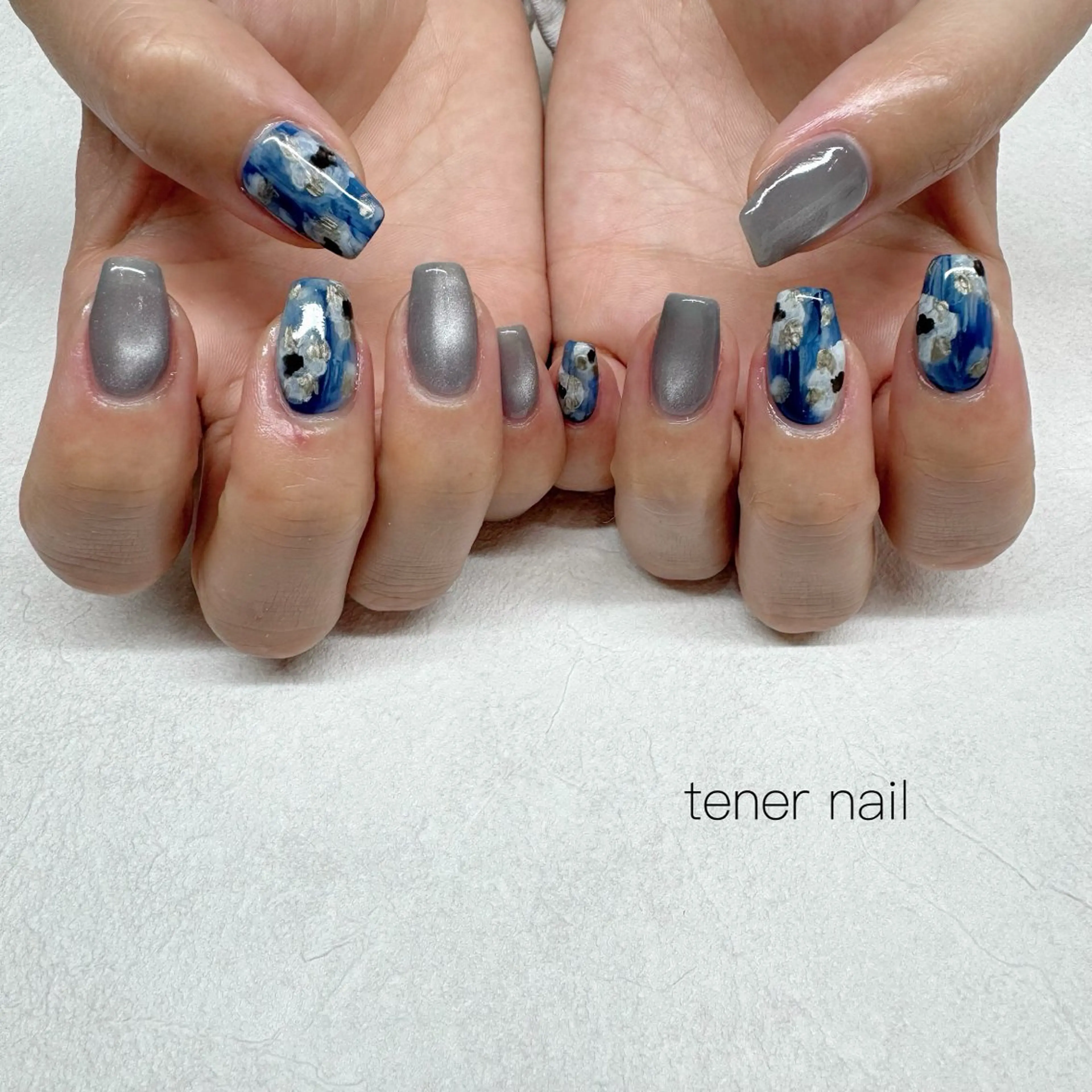 ネイル フラワーネイル ハンドネイル tener  nail  テネルネイル所属・テネルネイル tener nailのネイルデザイン