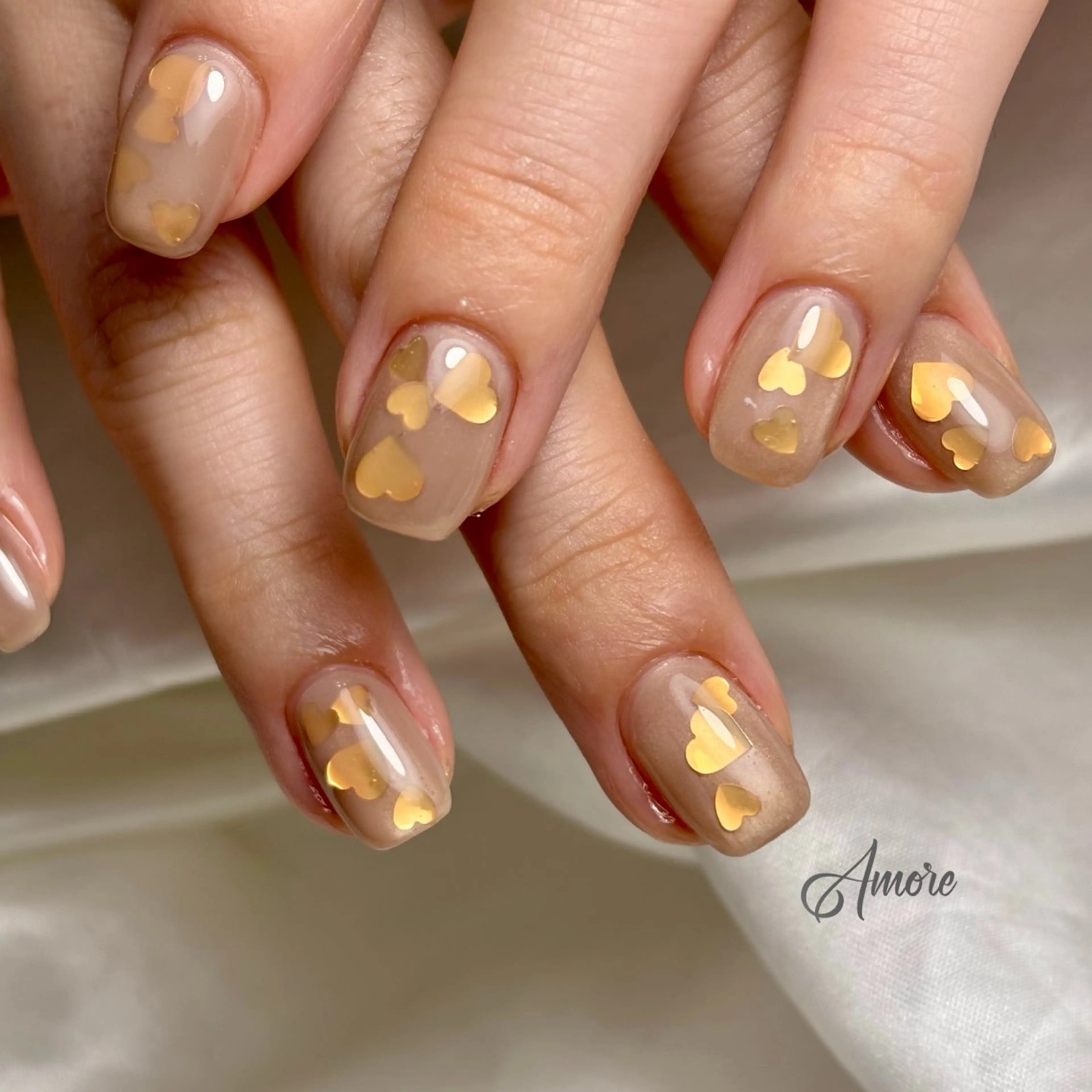 ネイル ジェルネイル キラキラネイル 韓国ネイル マグネットネイル パラジェル You kyehwaのネイルデザイン