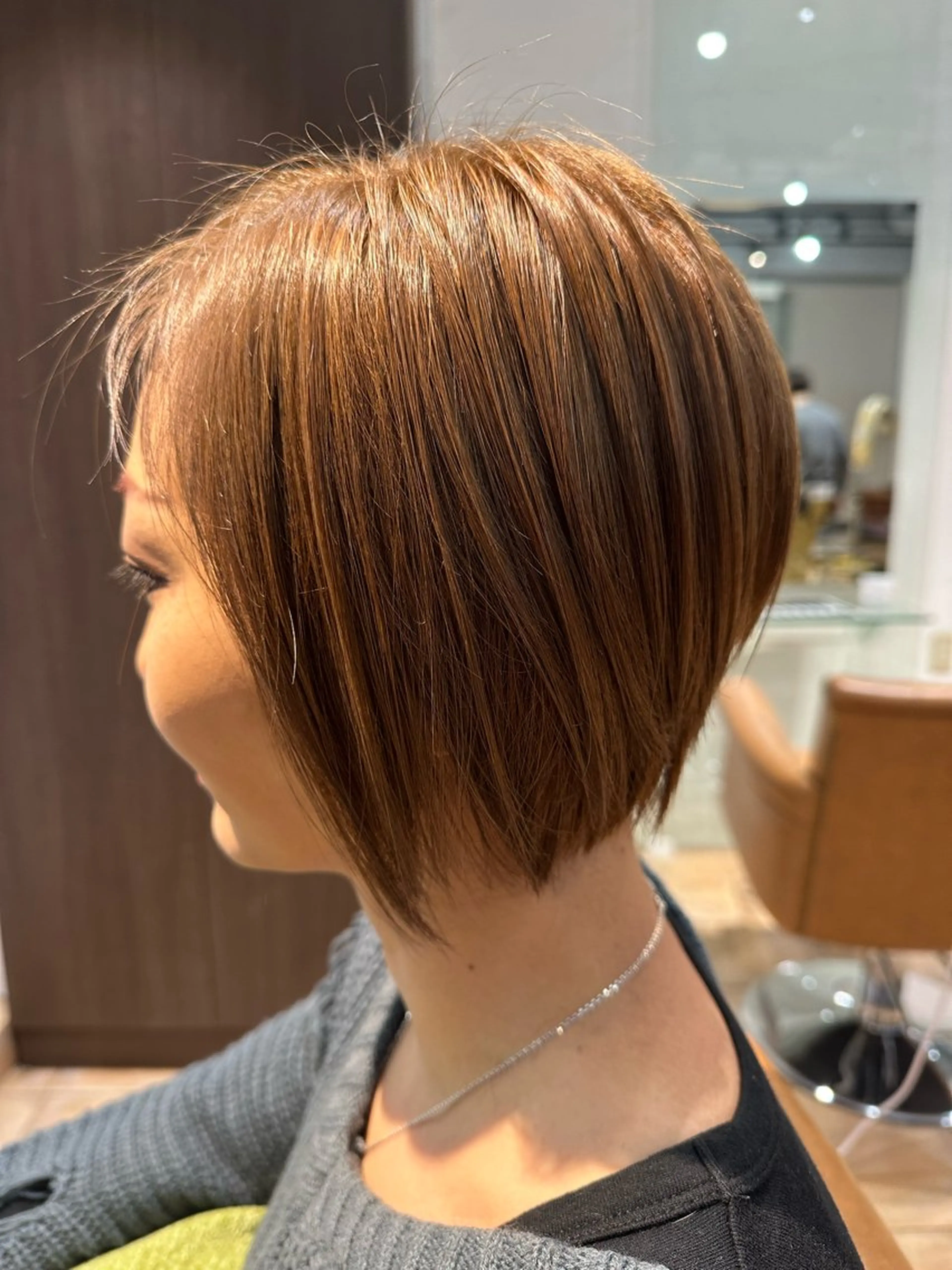 ショート 我満 宏映のヘアスタイル