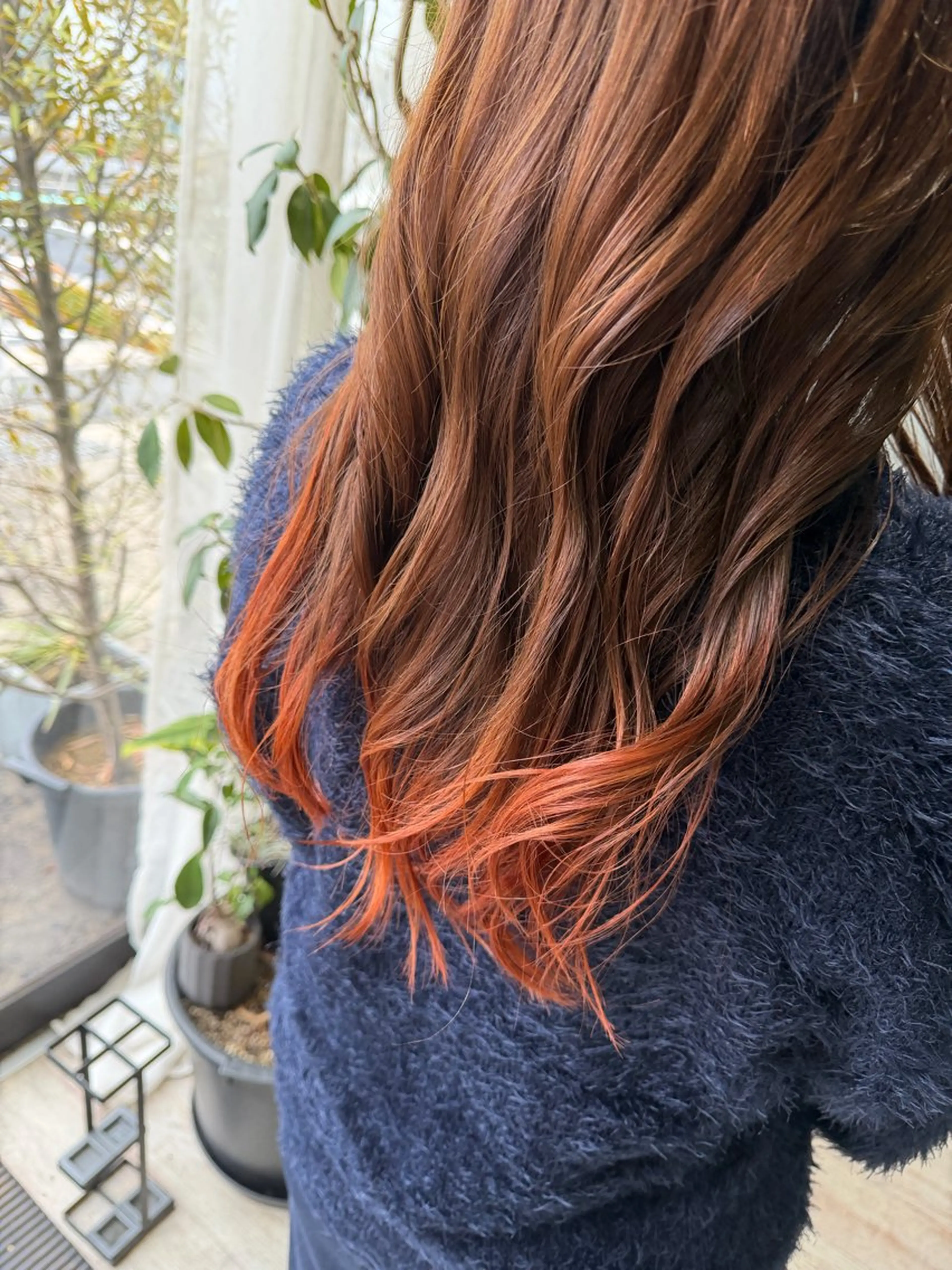 ロング カラー glac 當田のヘアスタイル