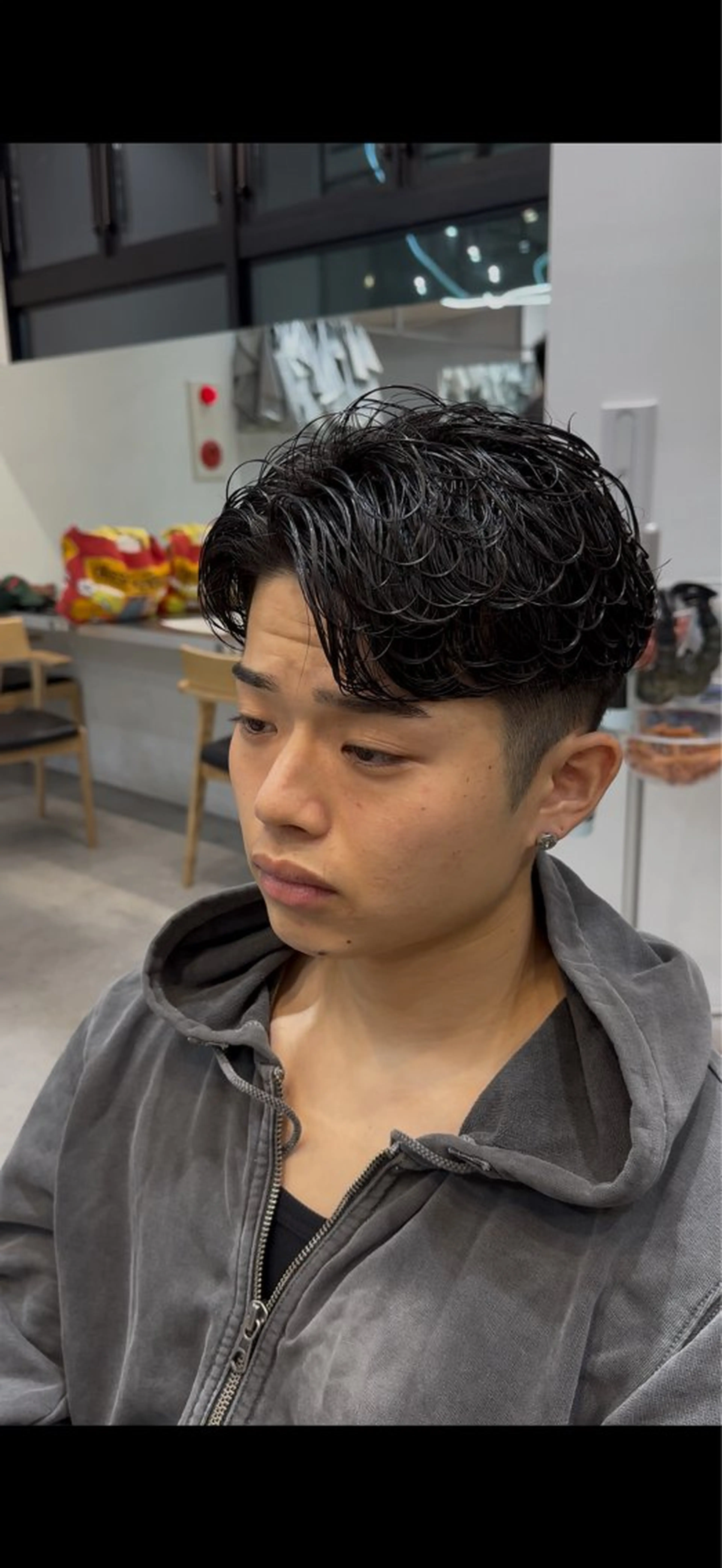 パーマ メンズ カット パーマ 【fifth】 武井音和のヘアスタイル