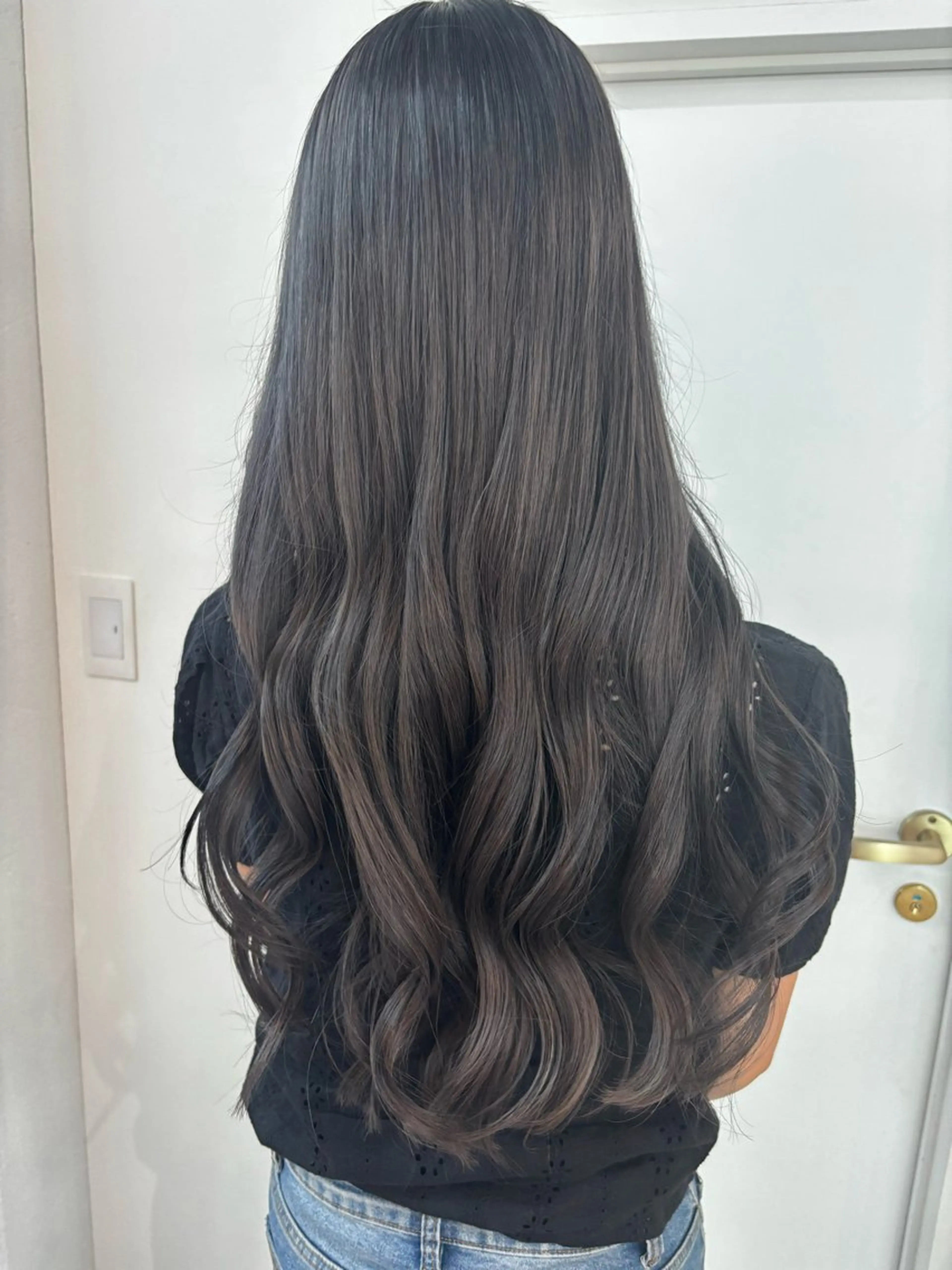 ロング 🤍Nozomi/ オリーブカラー🌿のヘアスタイル