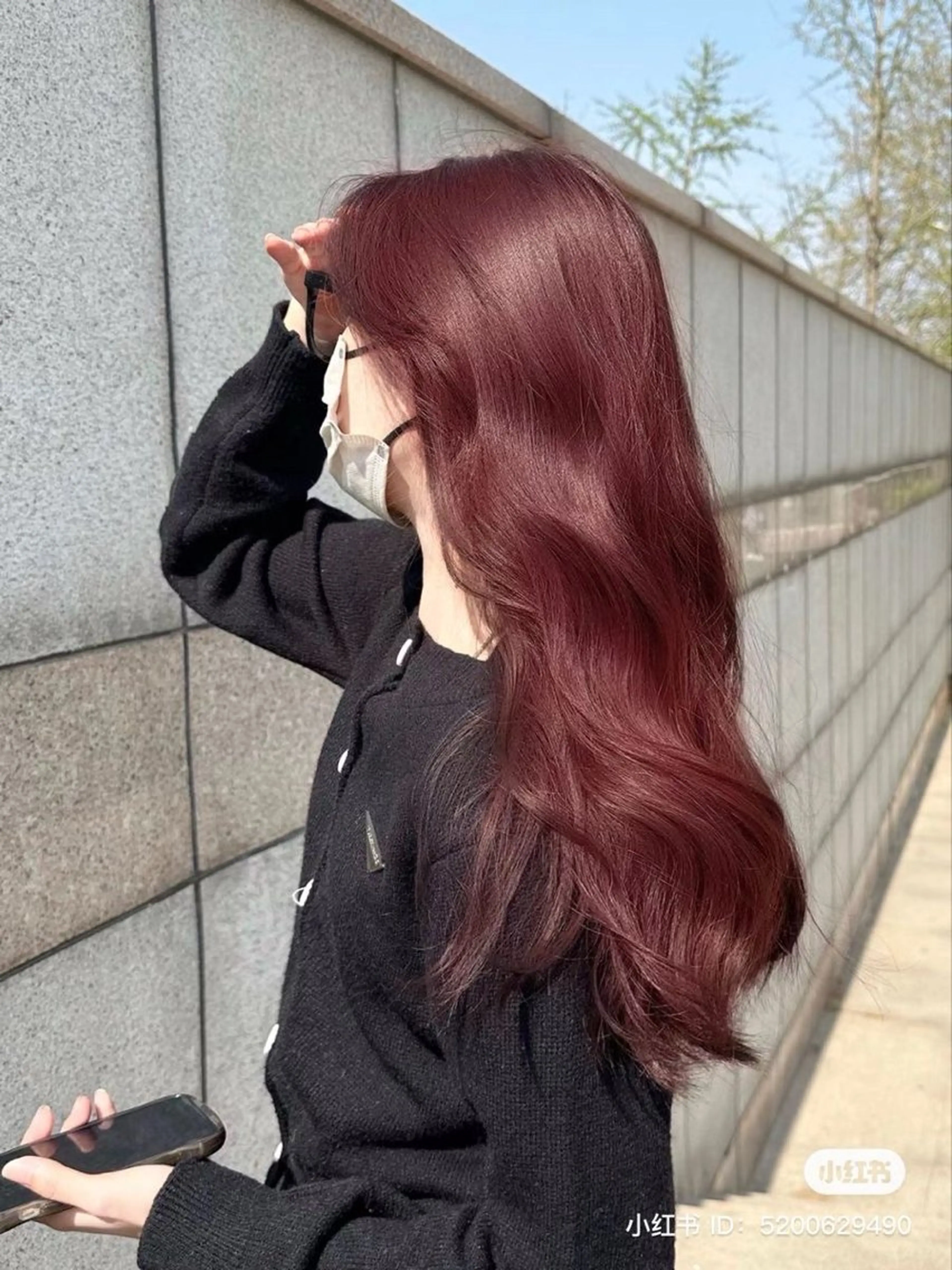 セミロング カラー カット ヘアカラー トリートメント ヘッドスパ 艶モテ・韓国スタイル 🤍りんのヘアスタイル