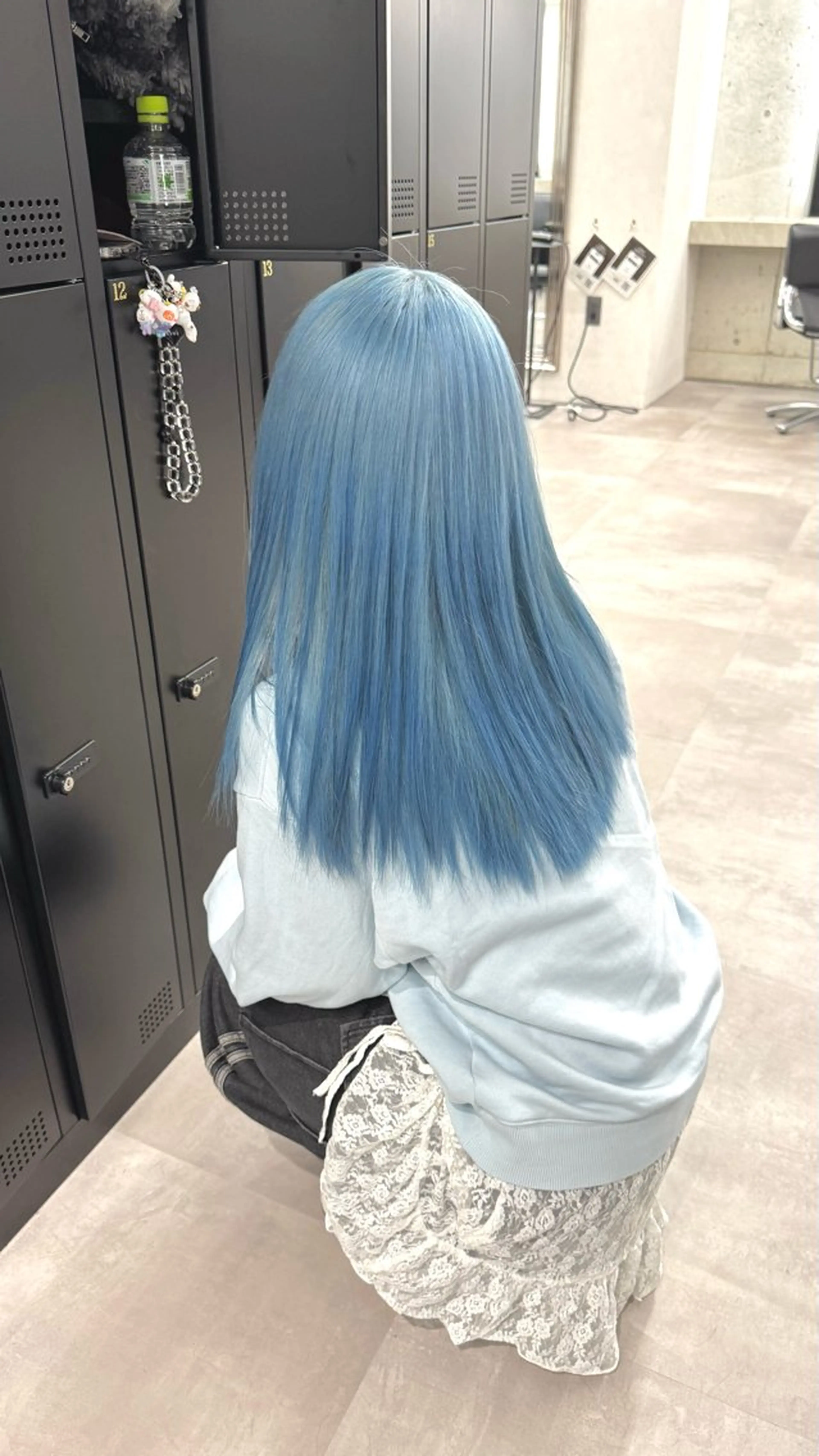 セミロング レイヤーカット ローレイヤー shio ハイトーン 💗【福岡天神】のヘアスタイル