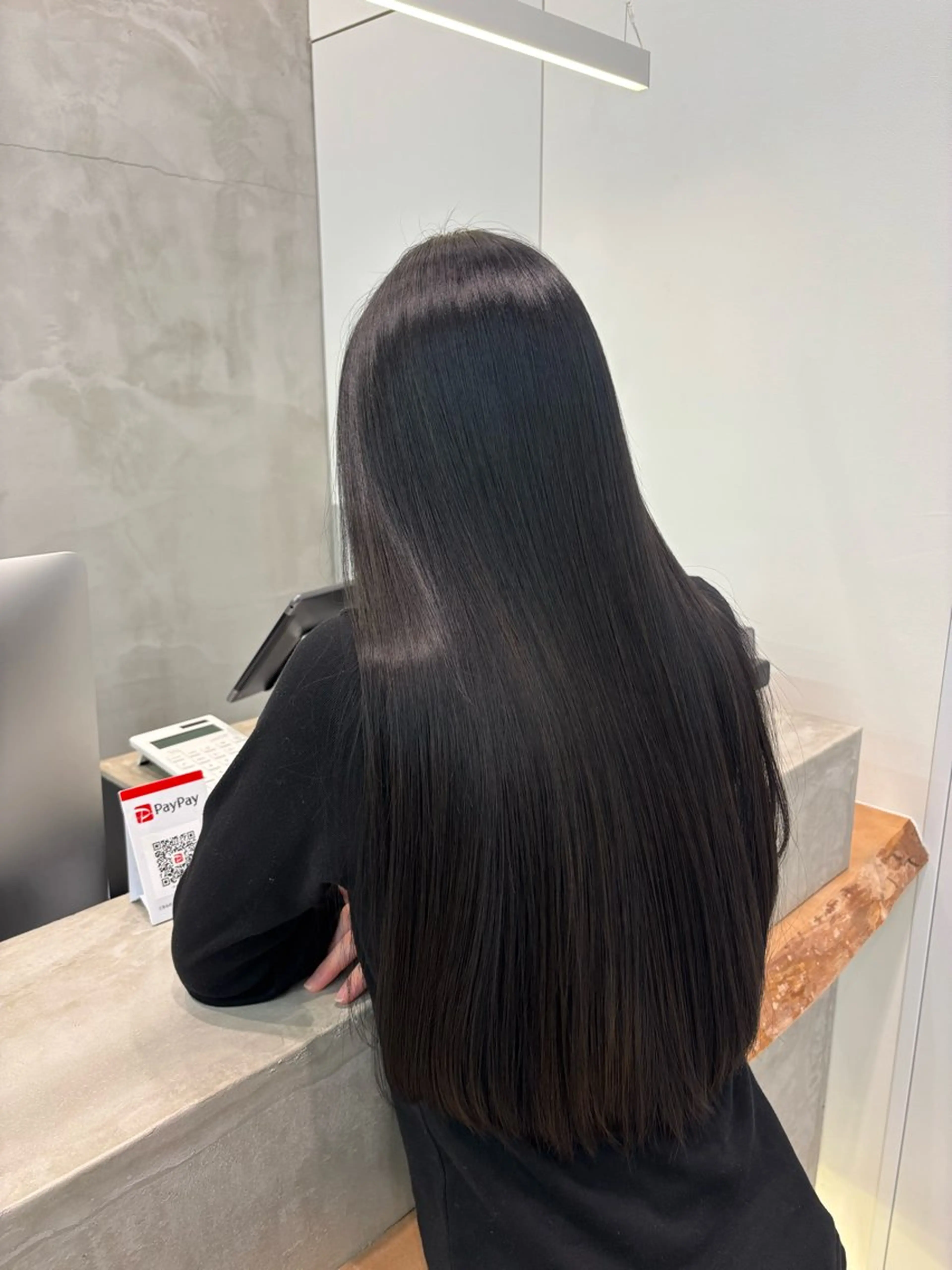 ロング ケアカラー 🫧透明感カラー🫧 AYANAのヘアスタイル