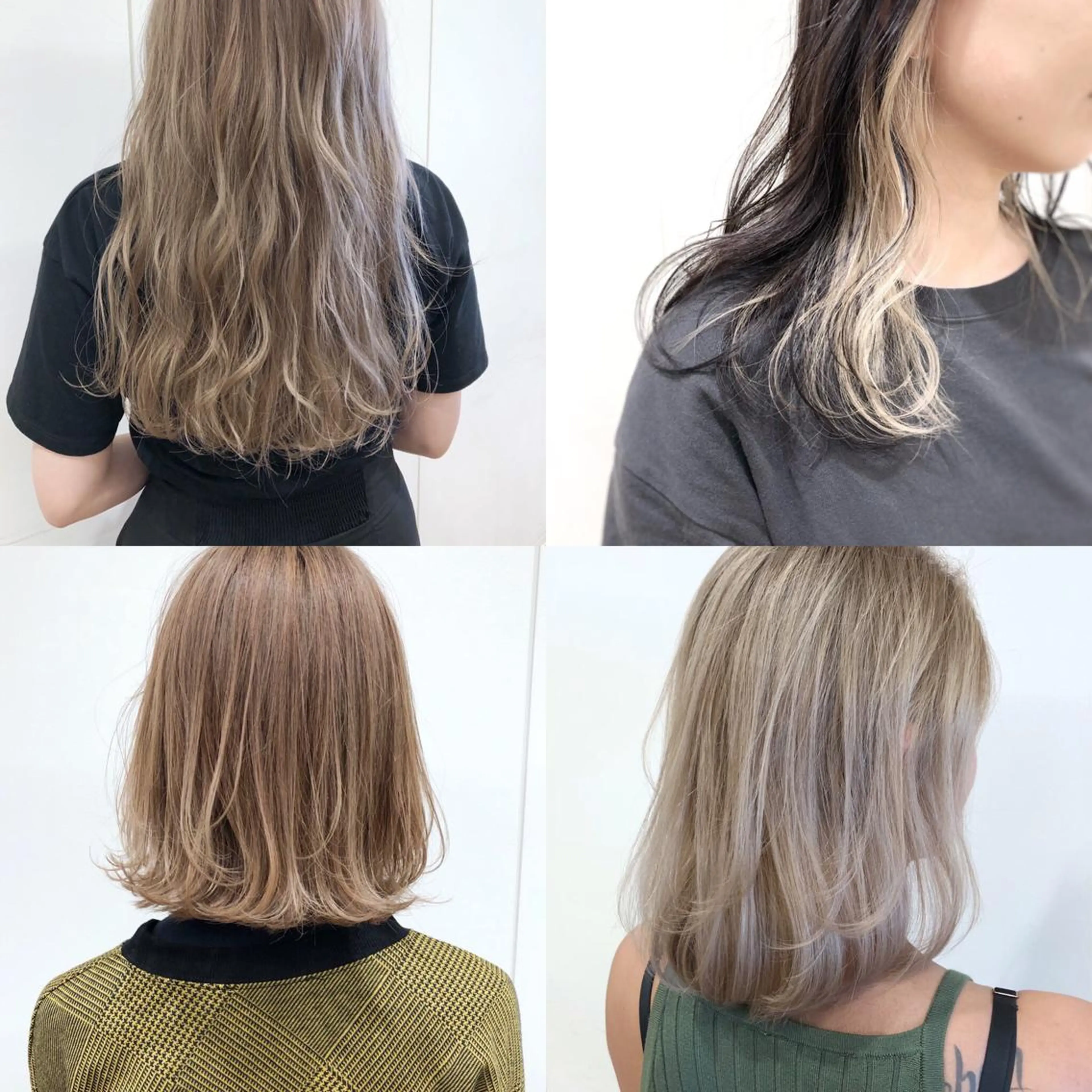 カラー ベージュカラー ブリーチ ケアブリーチ カット ヘアカラー トリートメント ケアブリーチ 坪井佑樹のヘアスタイル