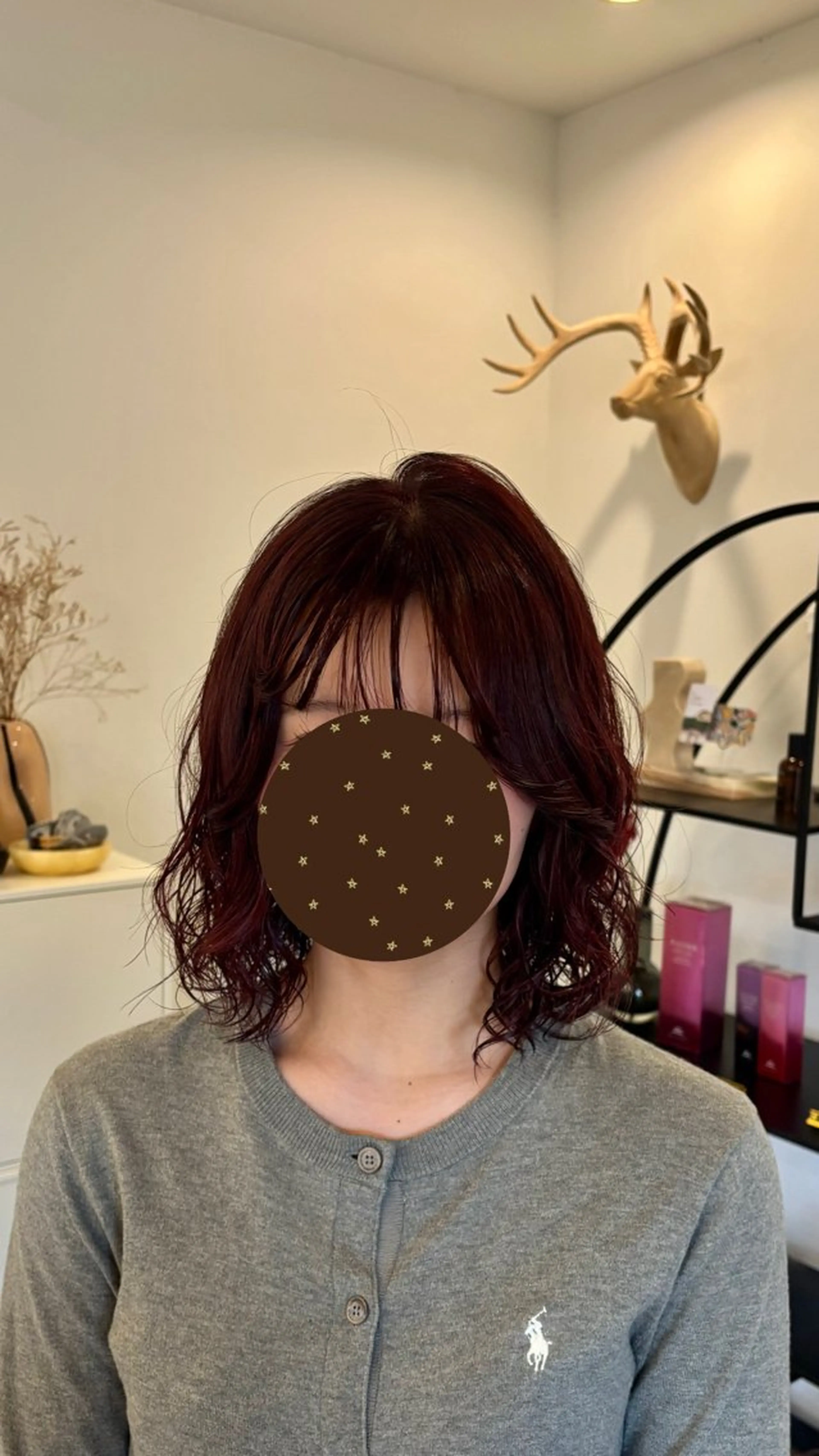 カラー 牧野 花夏のヘアスタイル