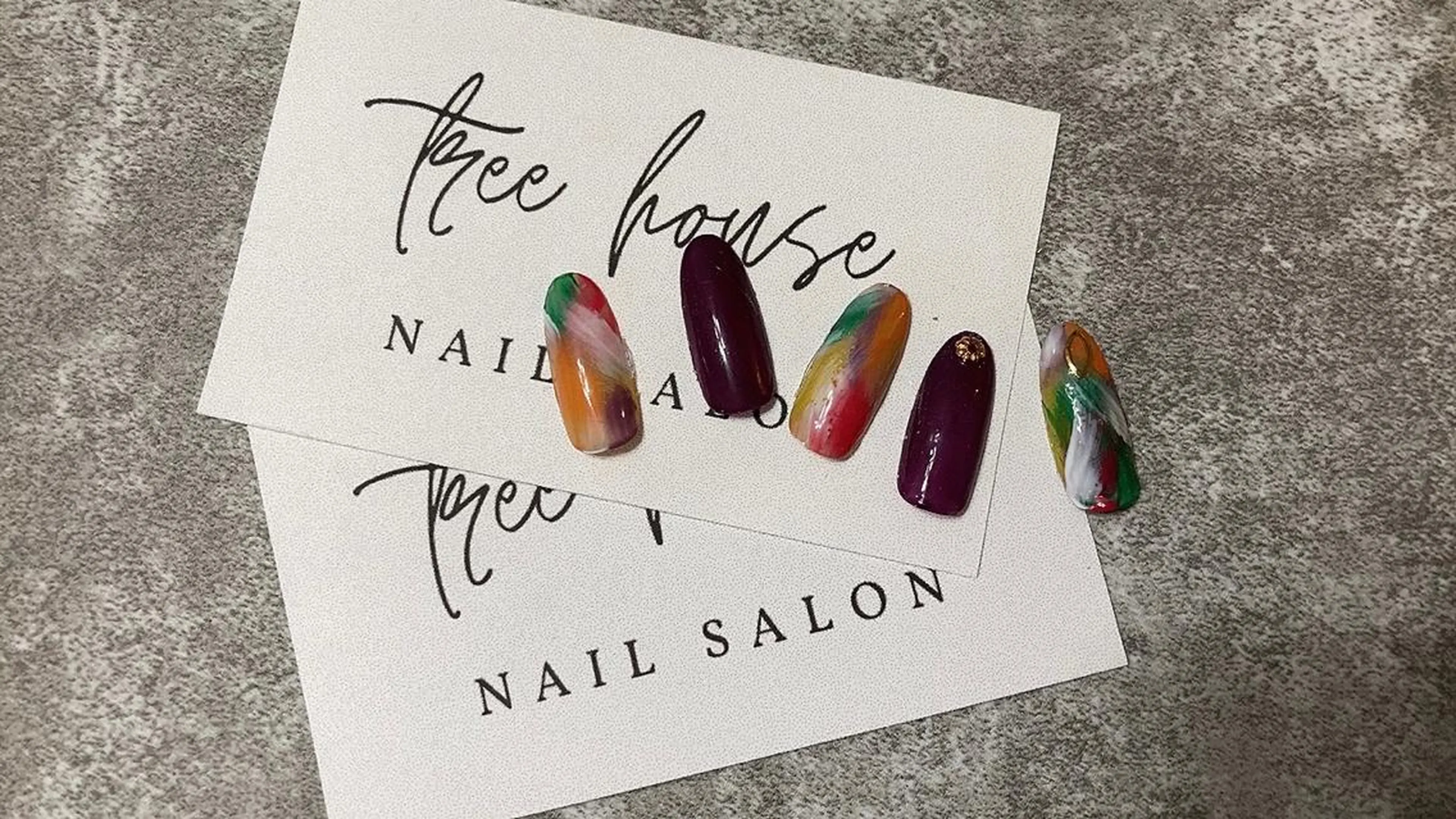 ネイル ハンドネイル tree houseのネイルデザイン