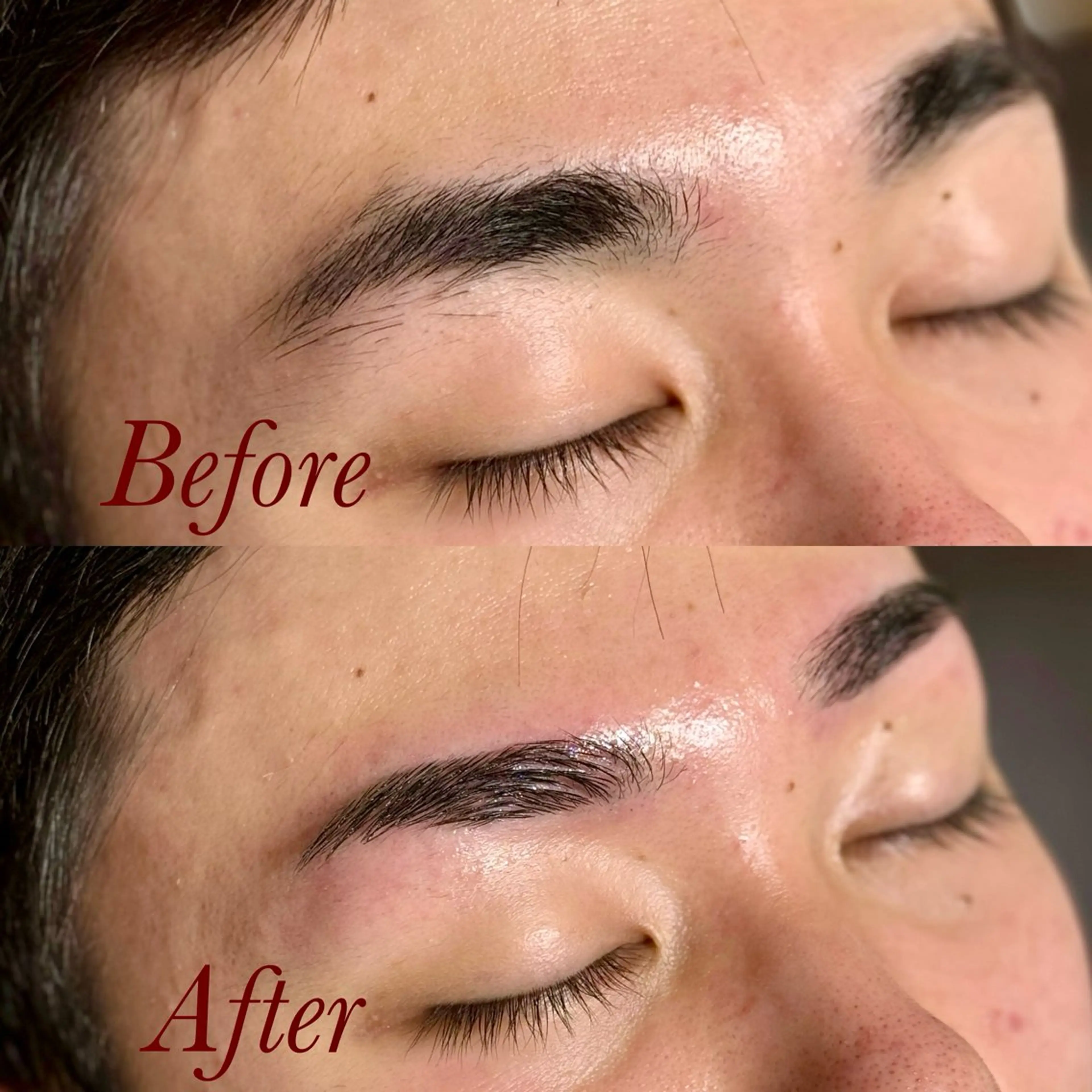 メンズ アイブロウ ワックス脱毛 眉カット その他(アイブロウ) LaLa Olino所属・HARUE/🅿️/ 完全貸切/垢抜けの眉毛・アイブロウイメージ