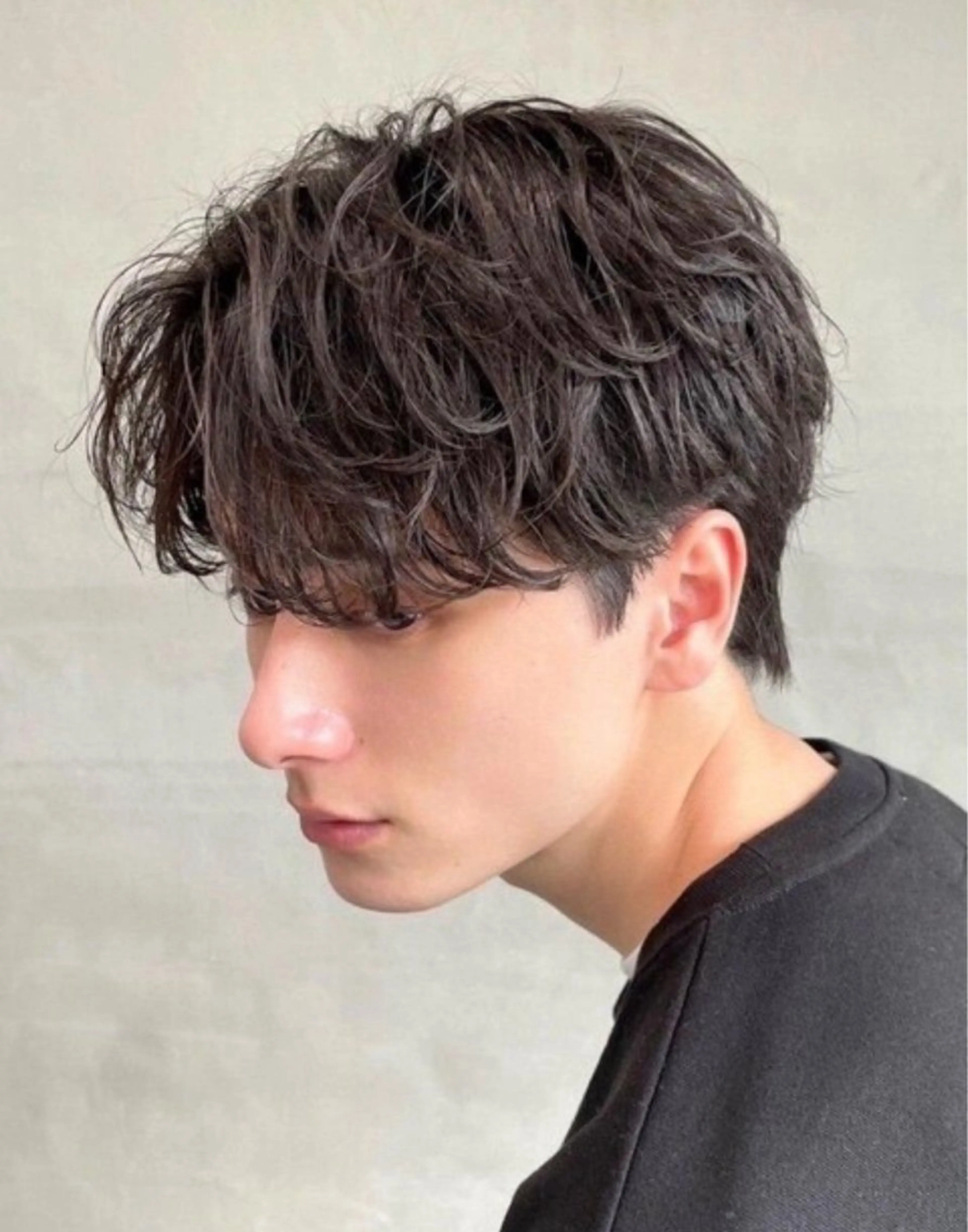 .·̩͙꒰ঌメンズ限定໒꒱·̩͙.カット+今の色より暗くしたい🖤トーンダウン⤵️+3️⃣steptreatment⚜️の写真