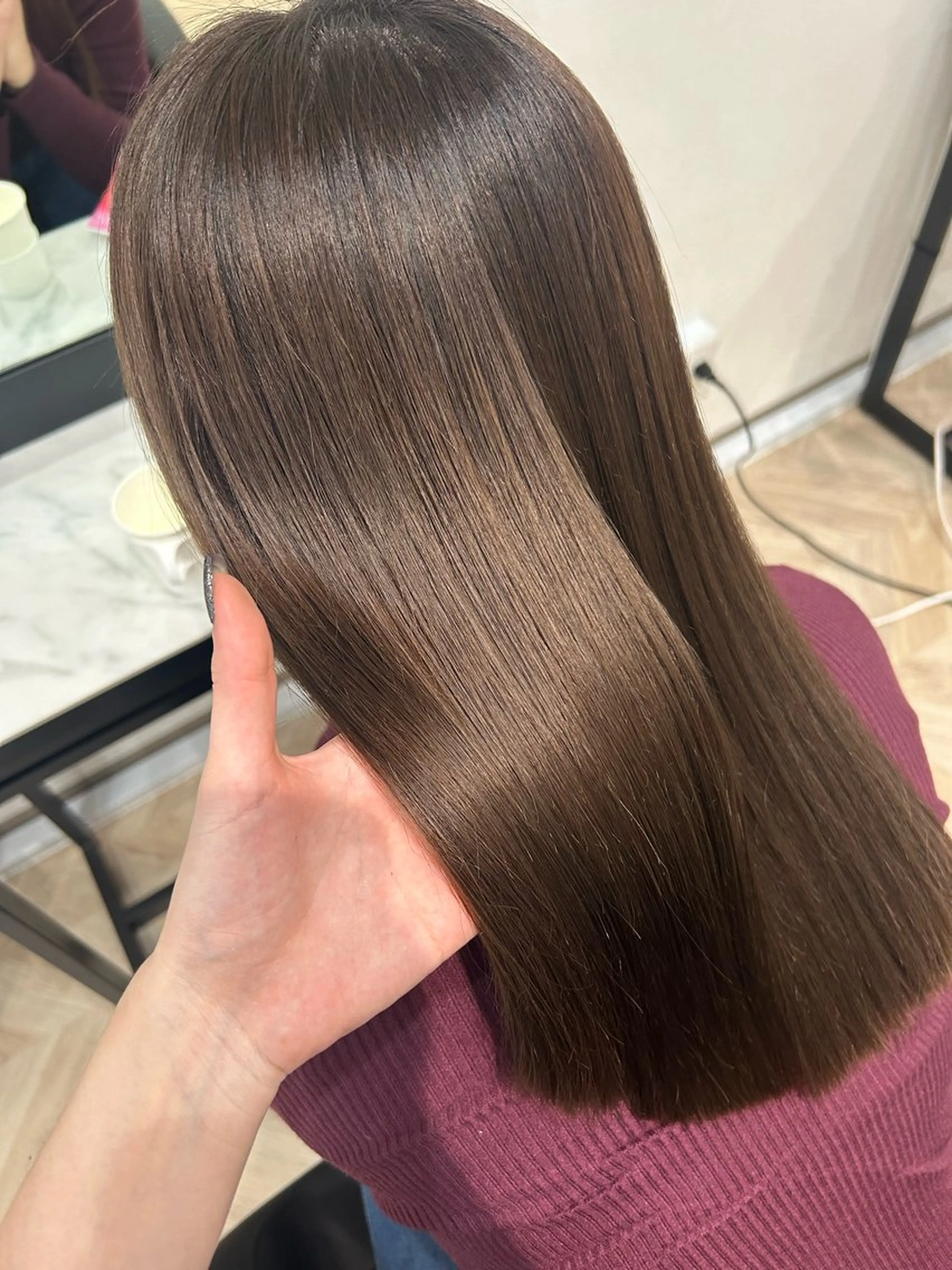 カット+艶々酸性ストレート✨の写真