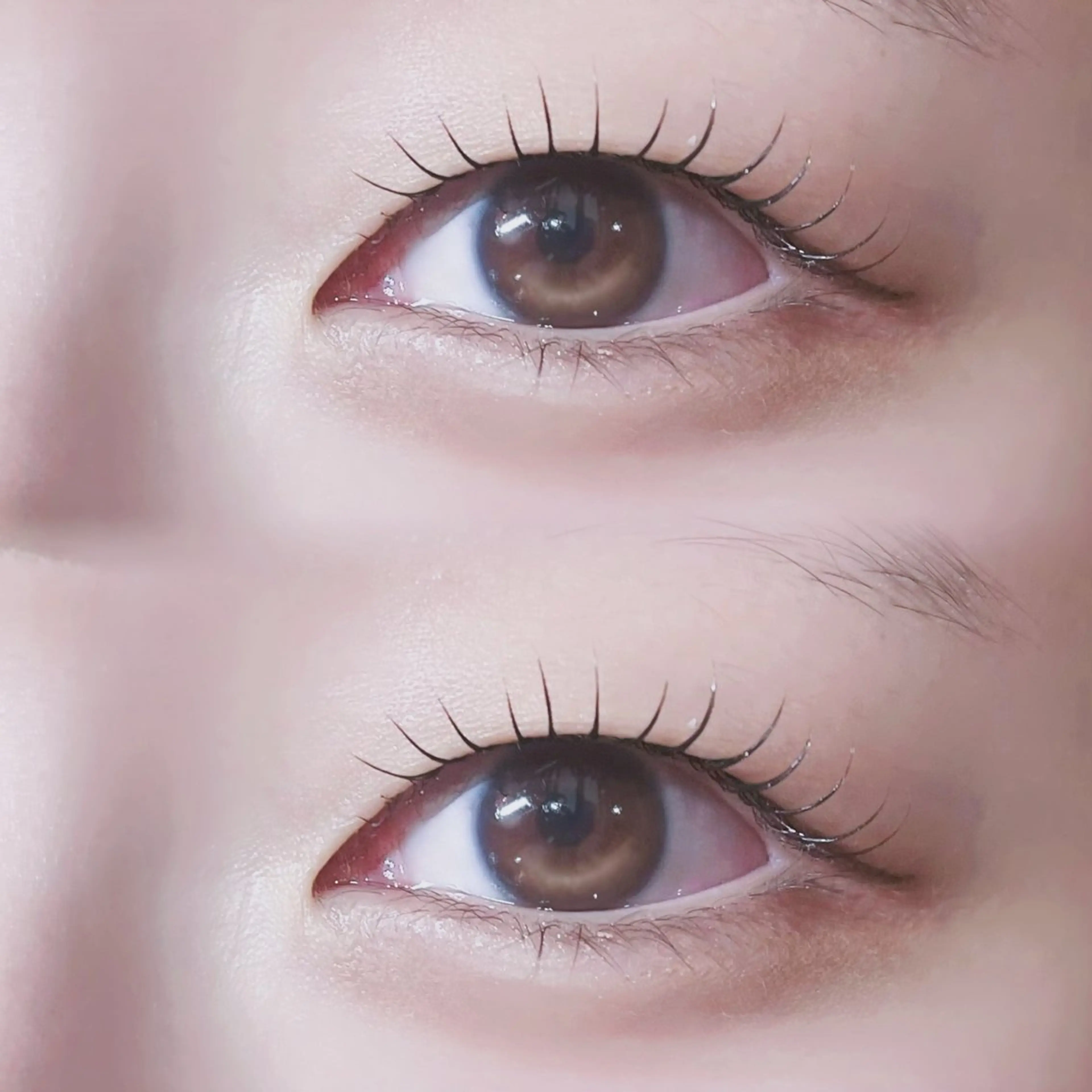 マツエク・マツパ キュート 一重×まつ毛パーマ ひがしの ももかのマツエク・マツパデザイン