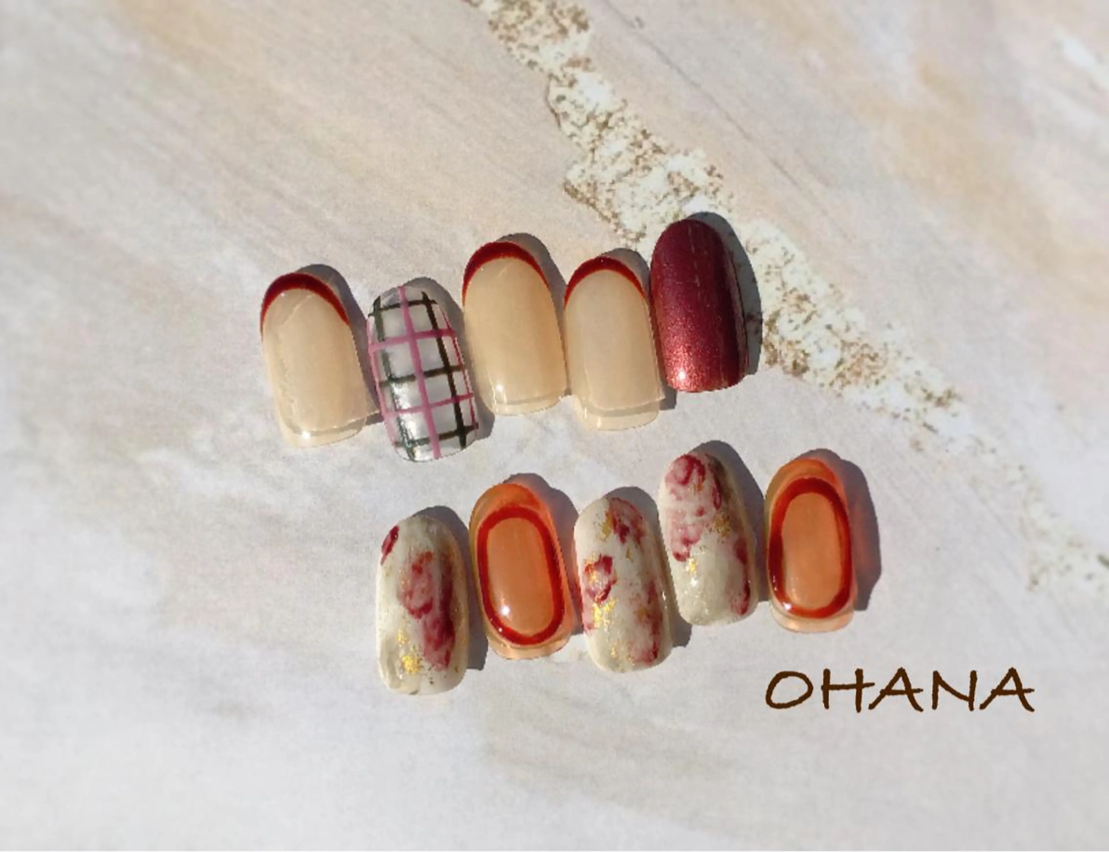 ネイル べっ甲ネイル フットネイル ラメ(グリッター) ラメグラデーション マグネットネイル nailroom  OHANA所属・nailroom OHANA🌴のネイルデザイン