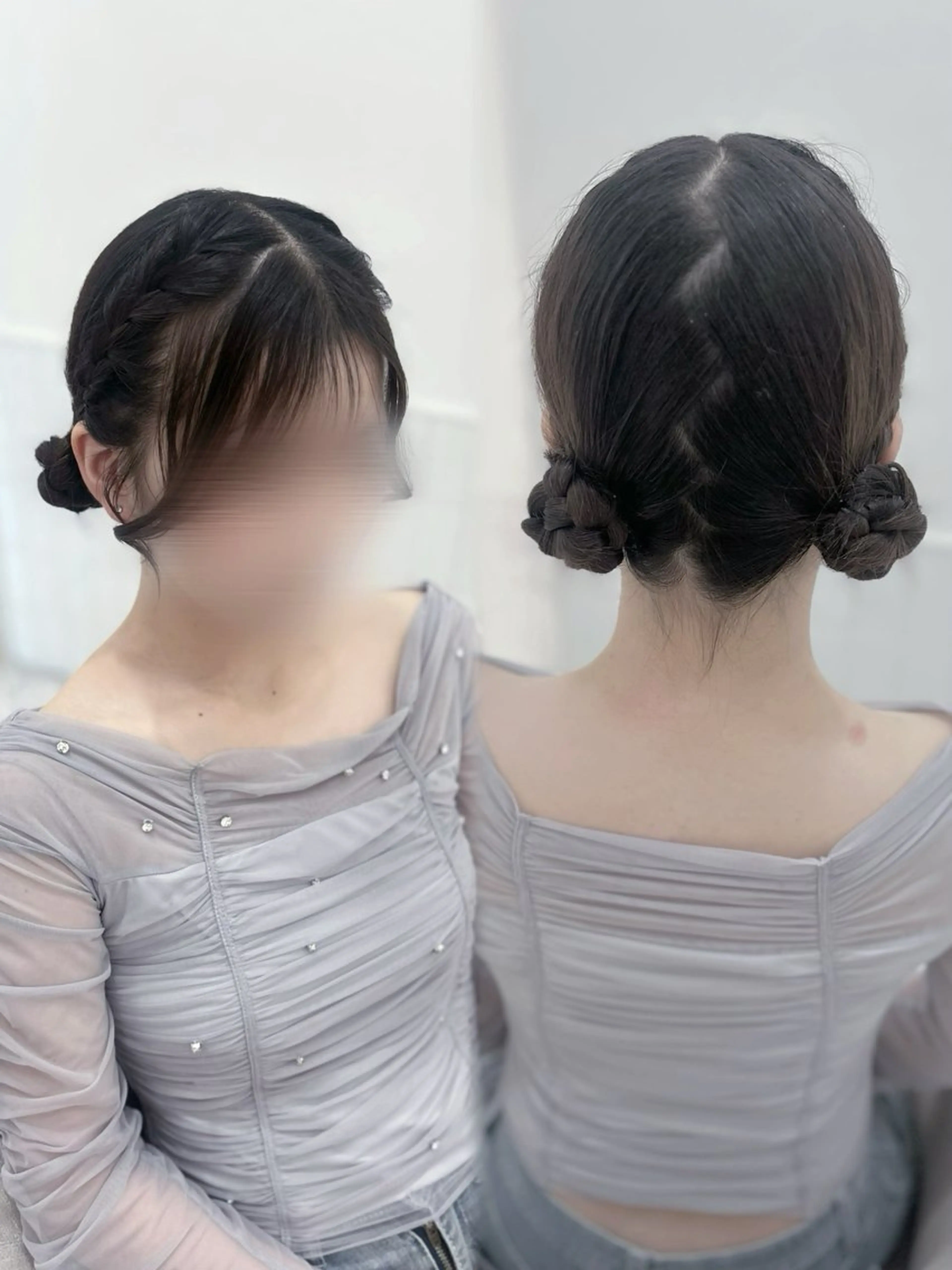 ヘアアレンジ お団子ヘア 徳倉 碧葉のヘアスタイル