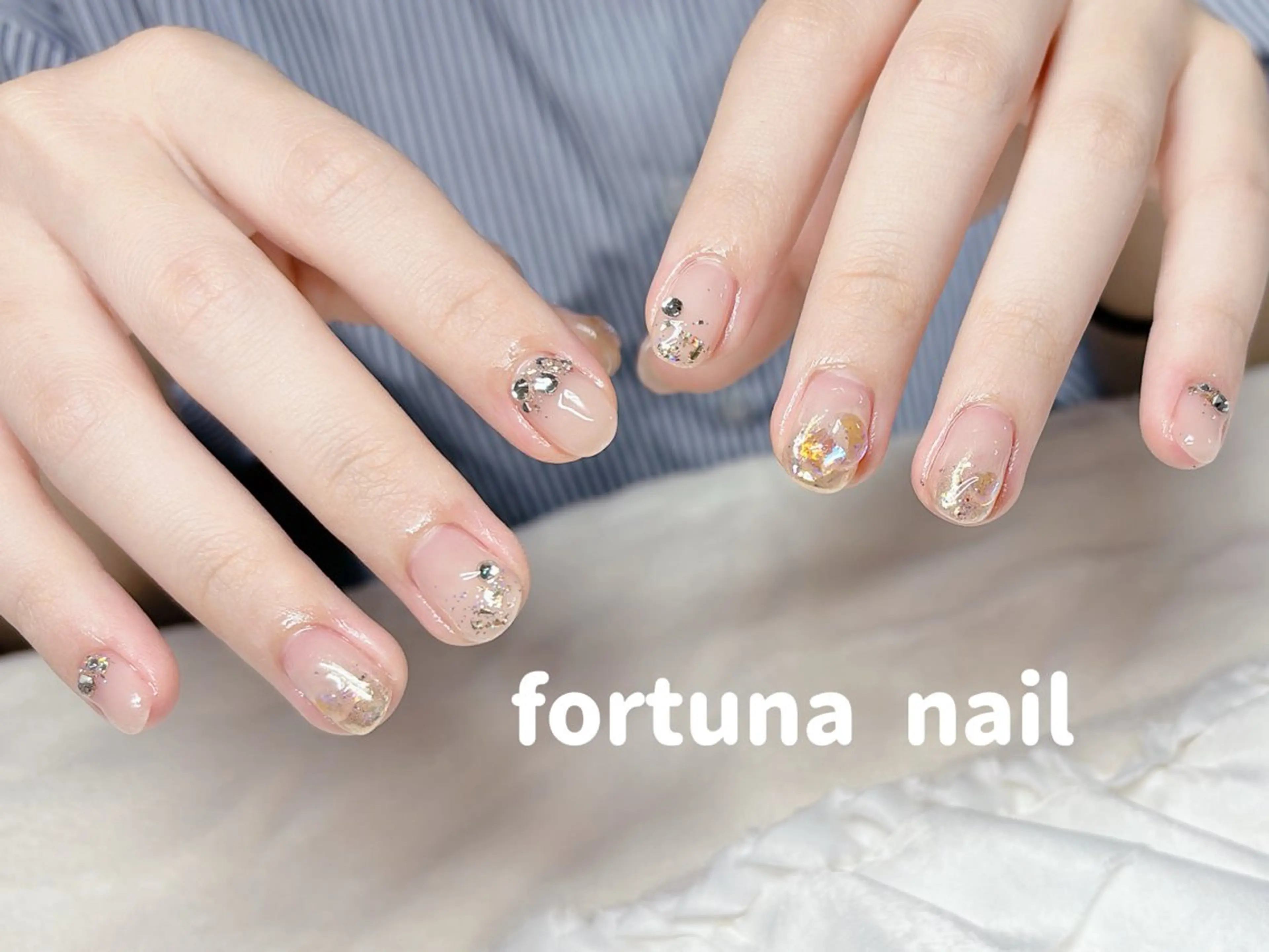 ネイル ハンドネイル Nail •Head スパFortunaのネイルデザイン