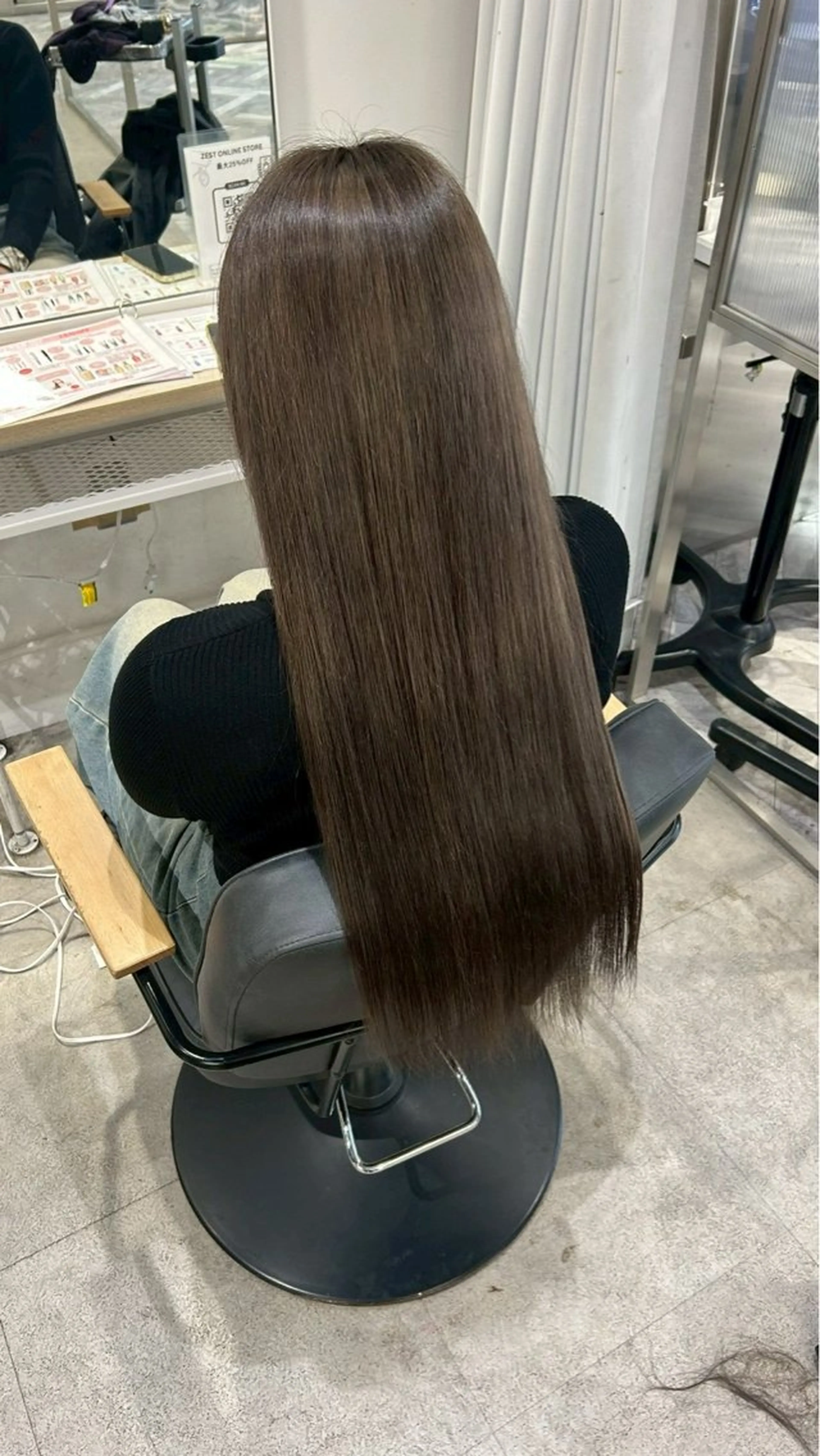 ロング カラー ヘアカラー トリートメント himari💜 暖色/レイヤーカットのヘアスタイル