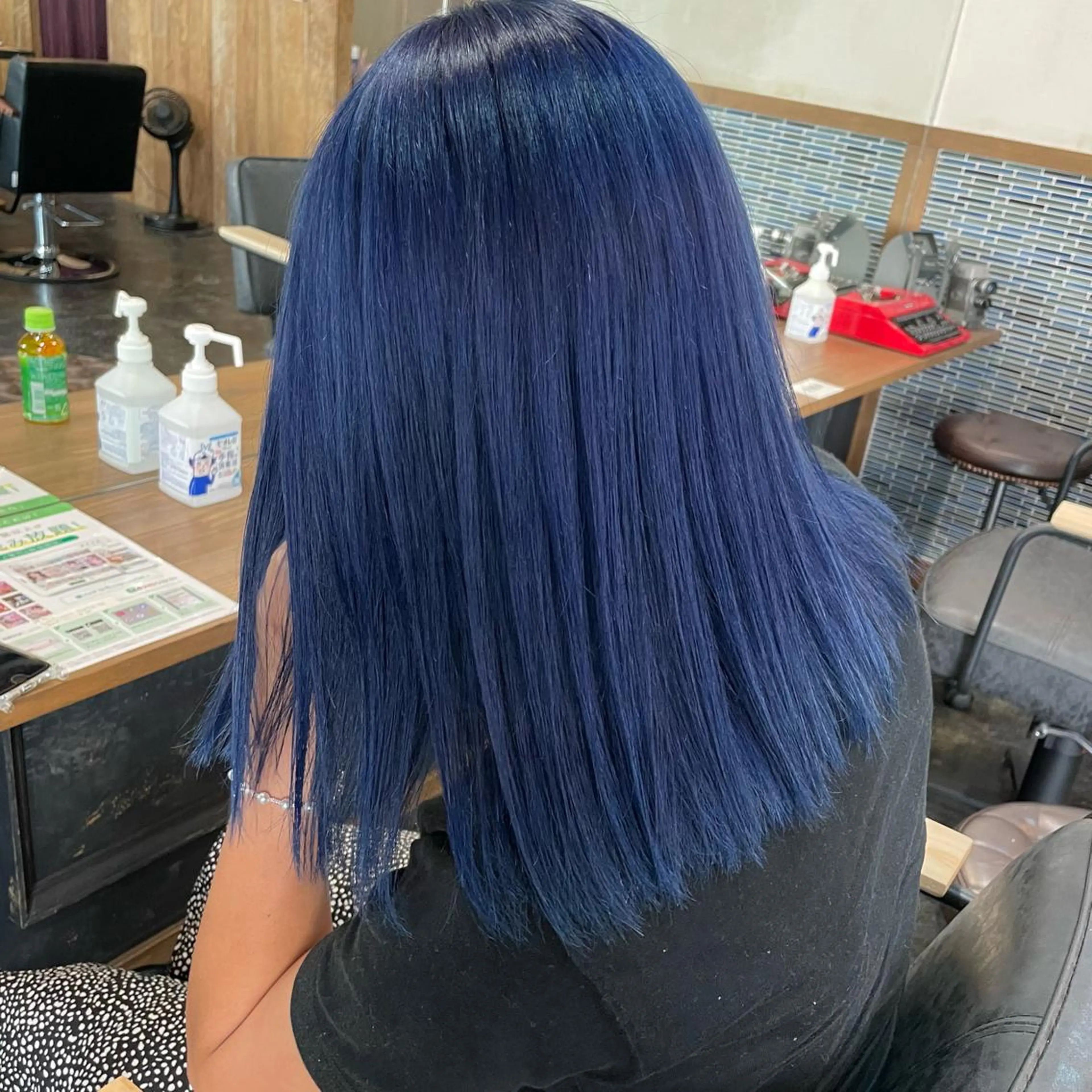 カラー 韓国𝐻𝑎𝑖𝑟 🇰🇷🖤ハラのヘアスタイル