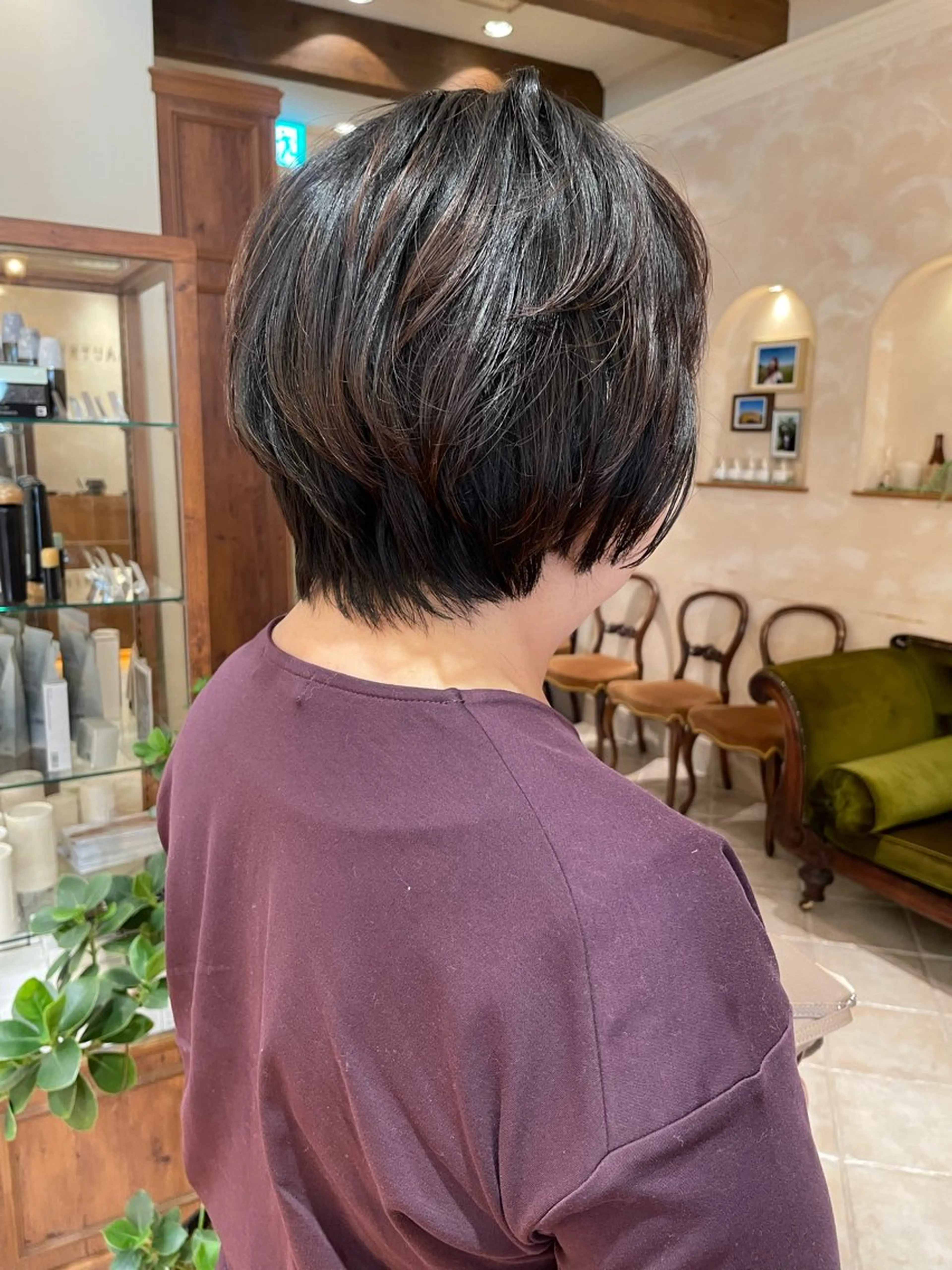 ショート ショートボブ ボブ ショートヘア ボブ ホノカのヘアスタイル