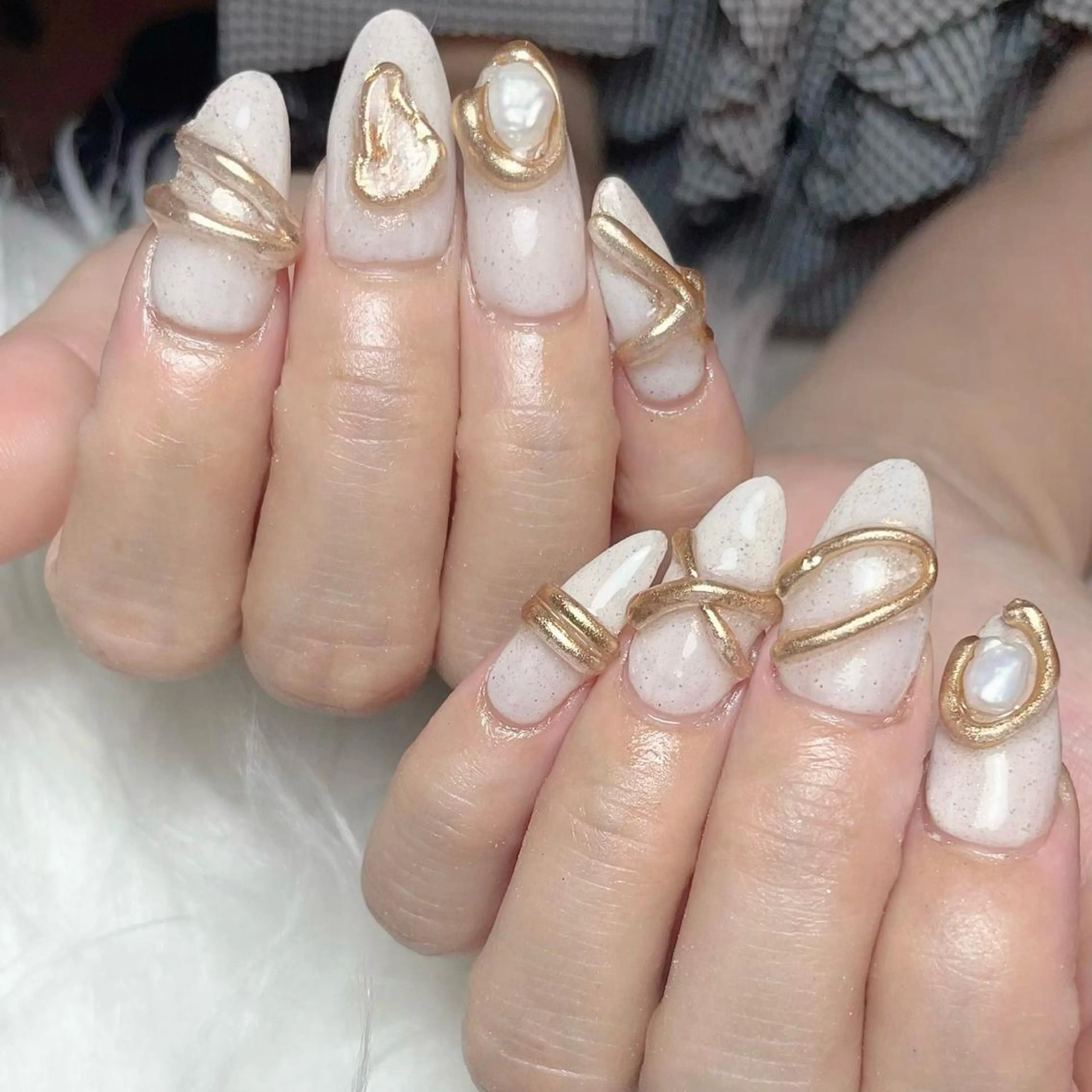 ネイル ハンドネイル Feel ‪‪☺︎‬Yuriaのネイルデザイン