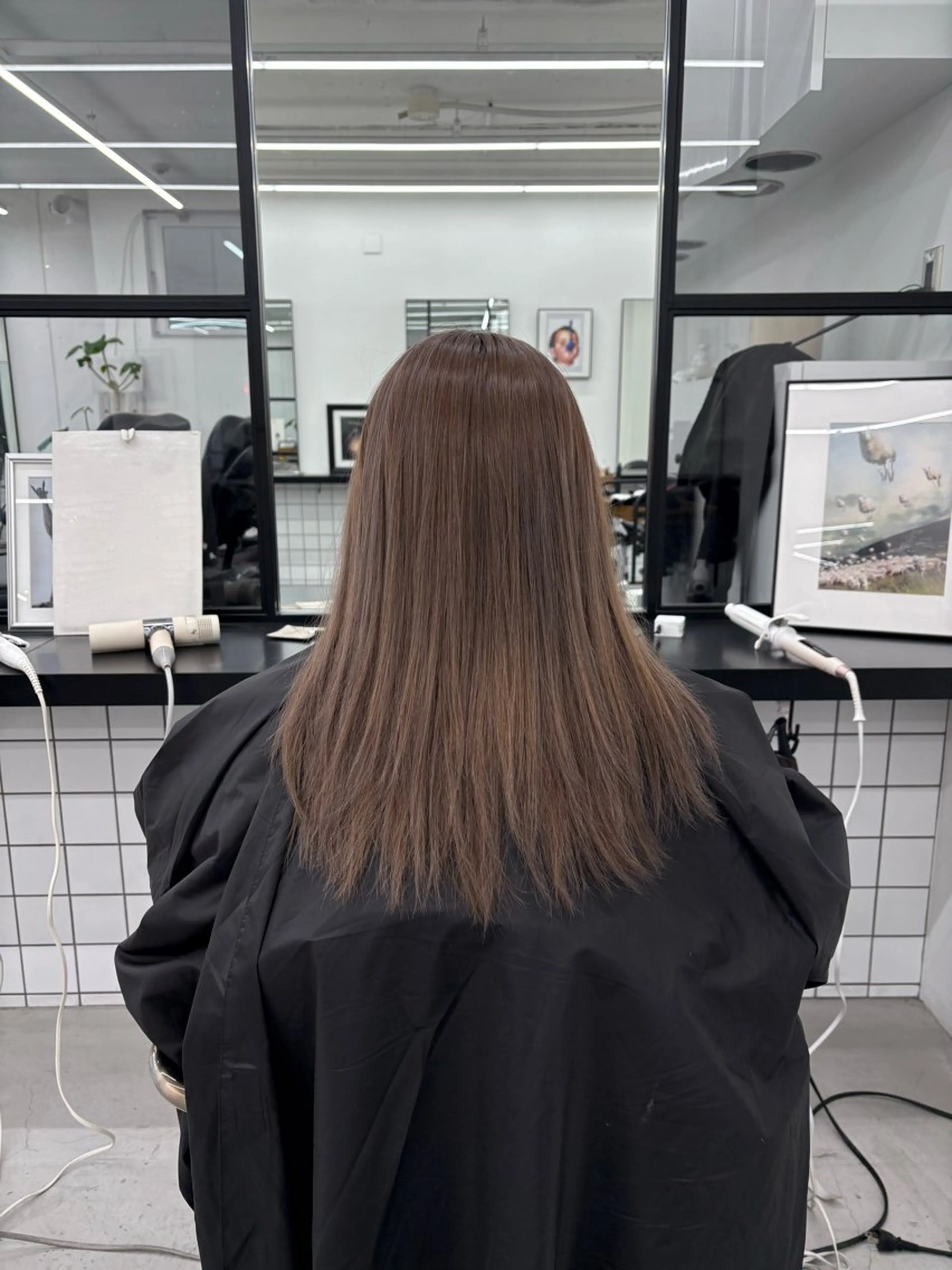 セミロング カラー グレージュ 🌟ゆりあ🌟 JILLSTUDIOのヘアスタイル