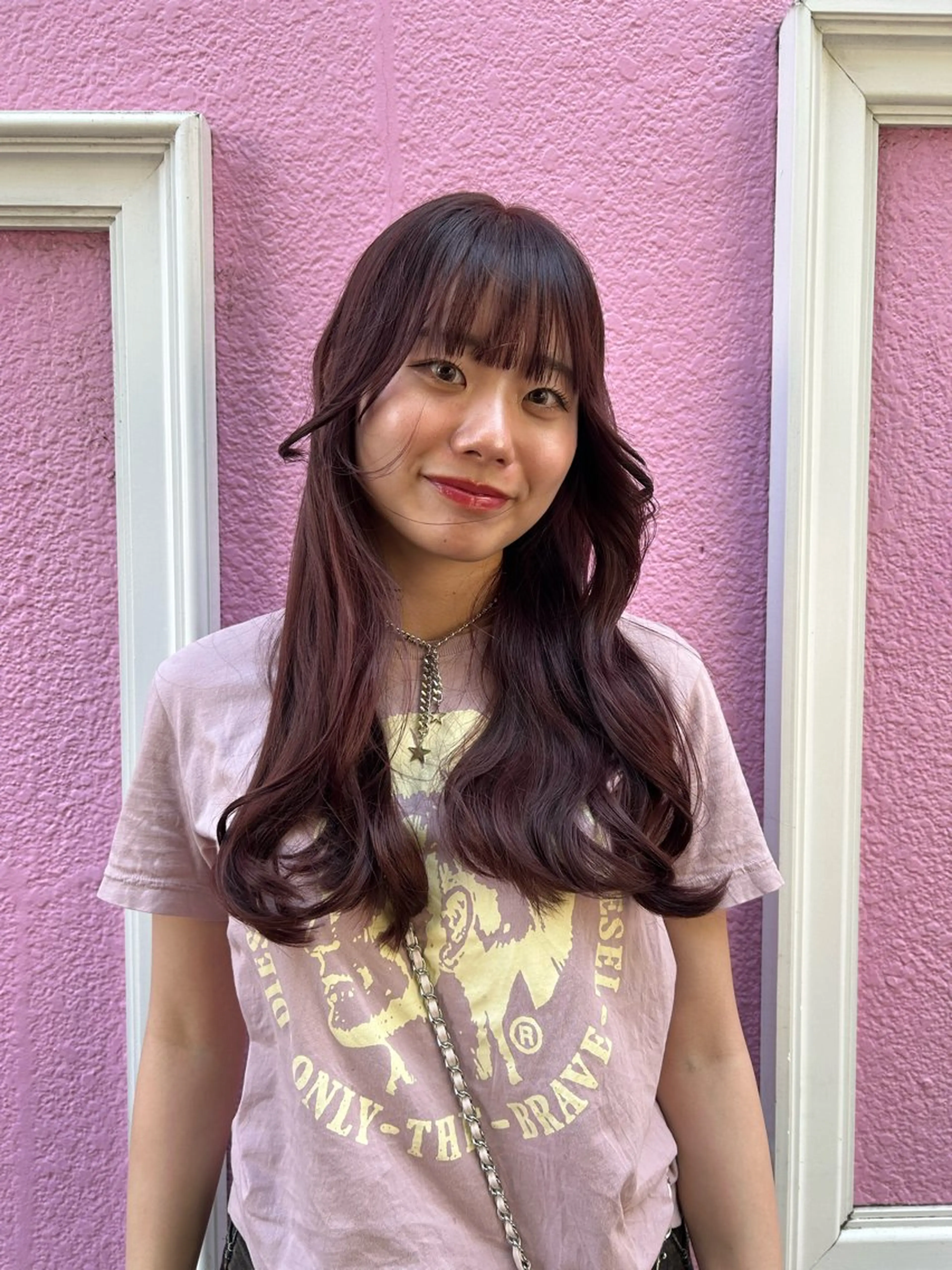 ロング レイヤー/マツエク 💋𝑨𝑵𝑵𝑨のヘアスタイル