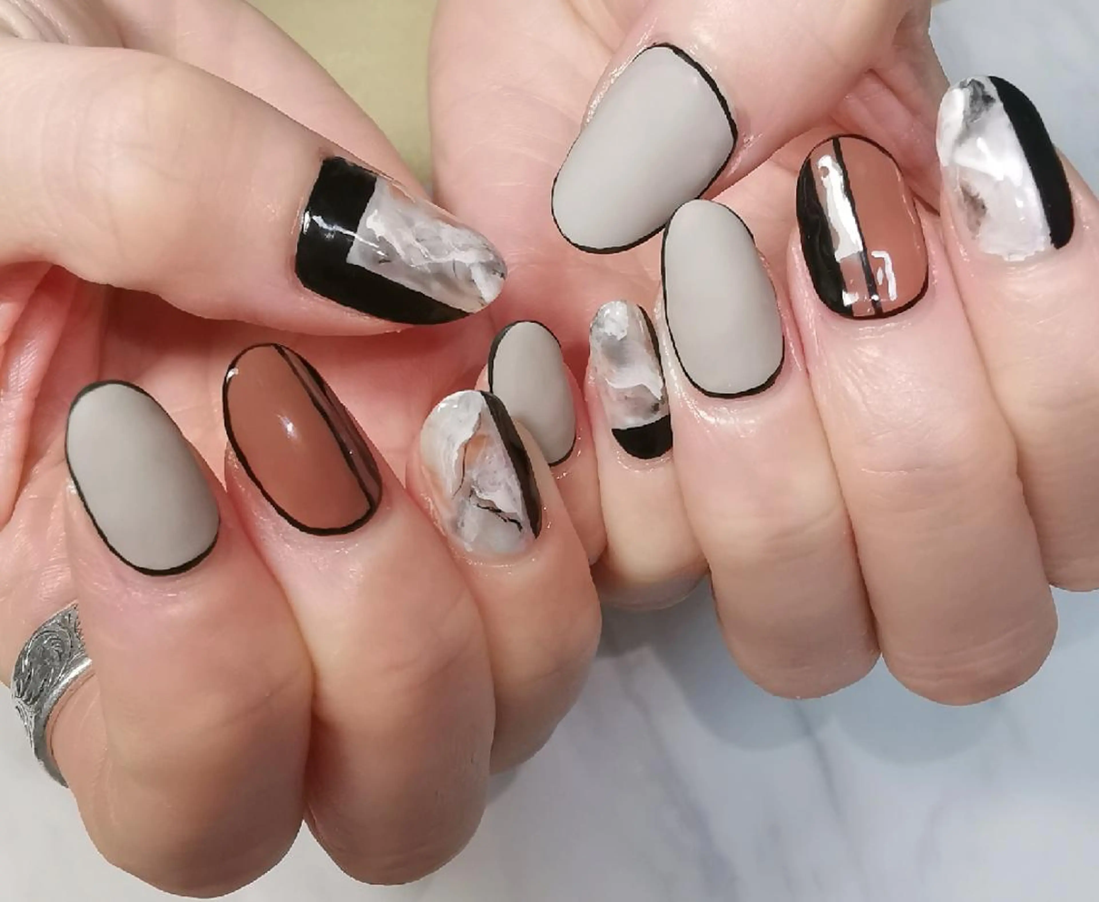 ネイル 持ち込み ハンドネイル reve あやののネイルデザイン