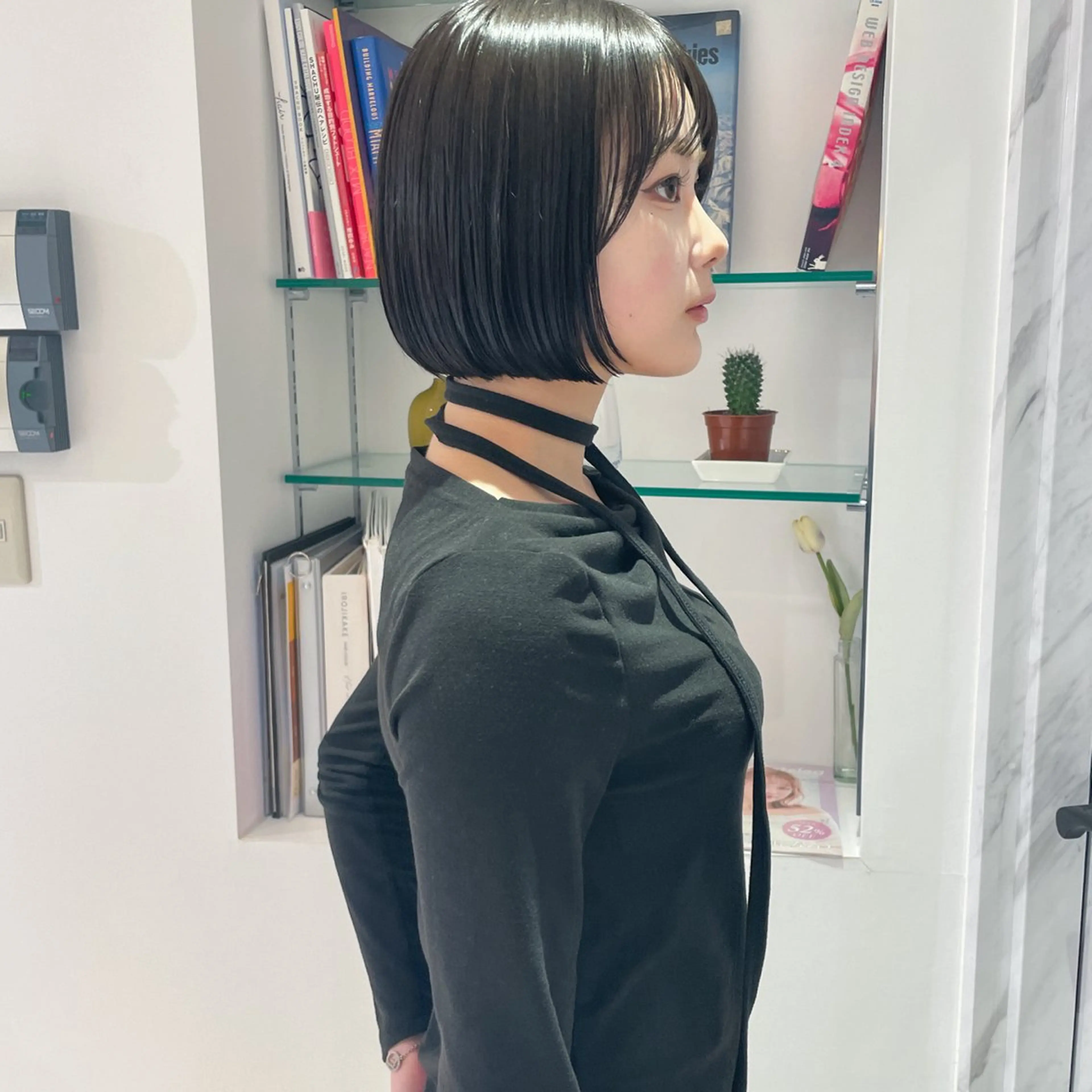 ミディアム ボブ 似合わせヘア🤍 面田法子のヘアスタイル