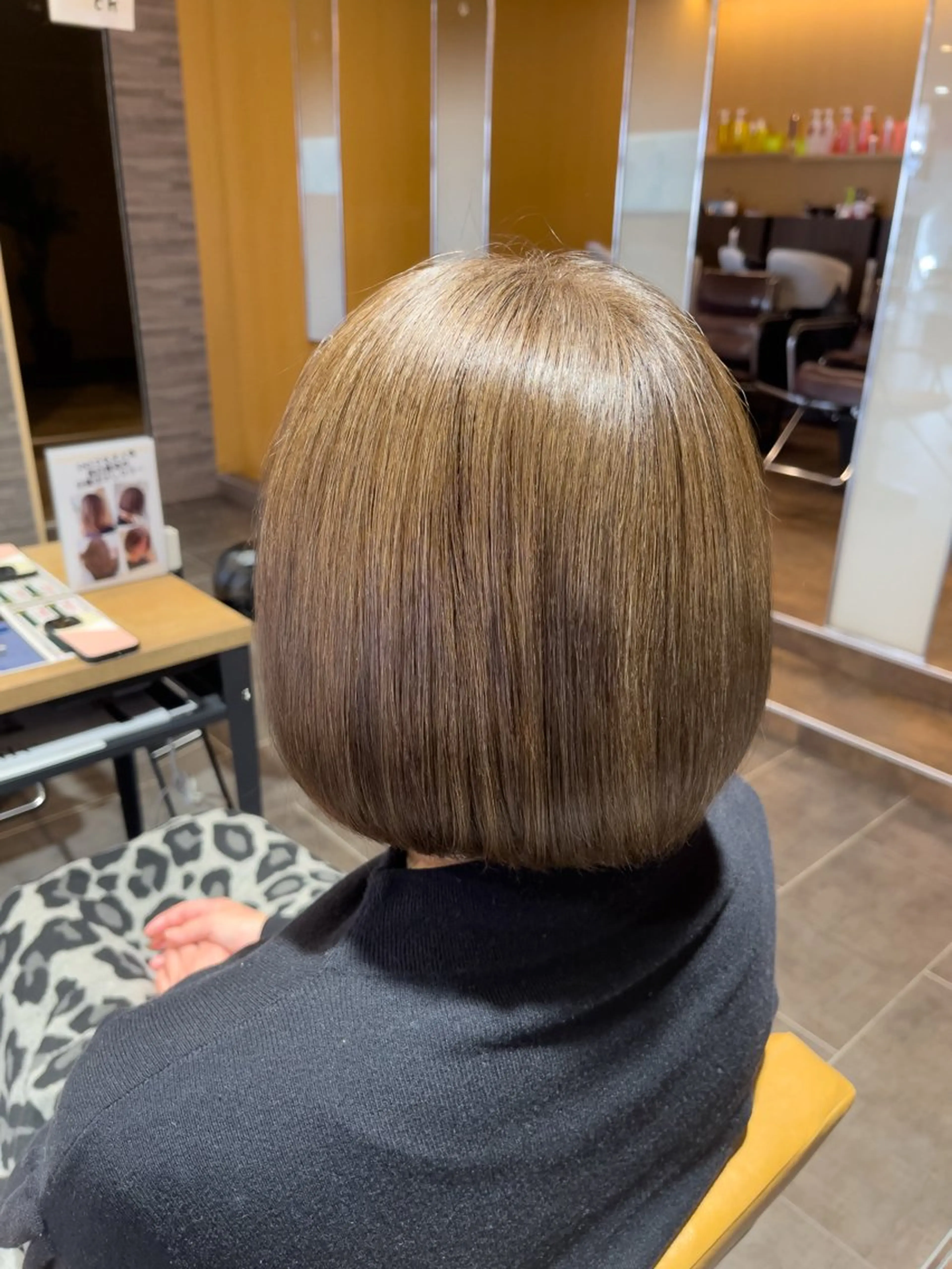 ショート カラー 髪質改善/ 杉山正克のヘアスタイル