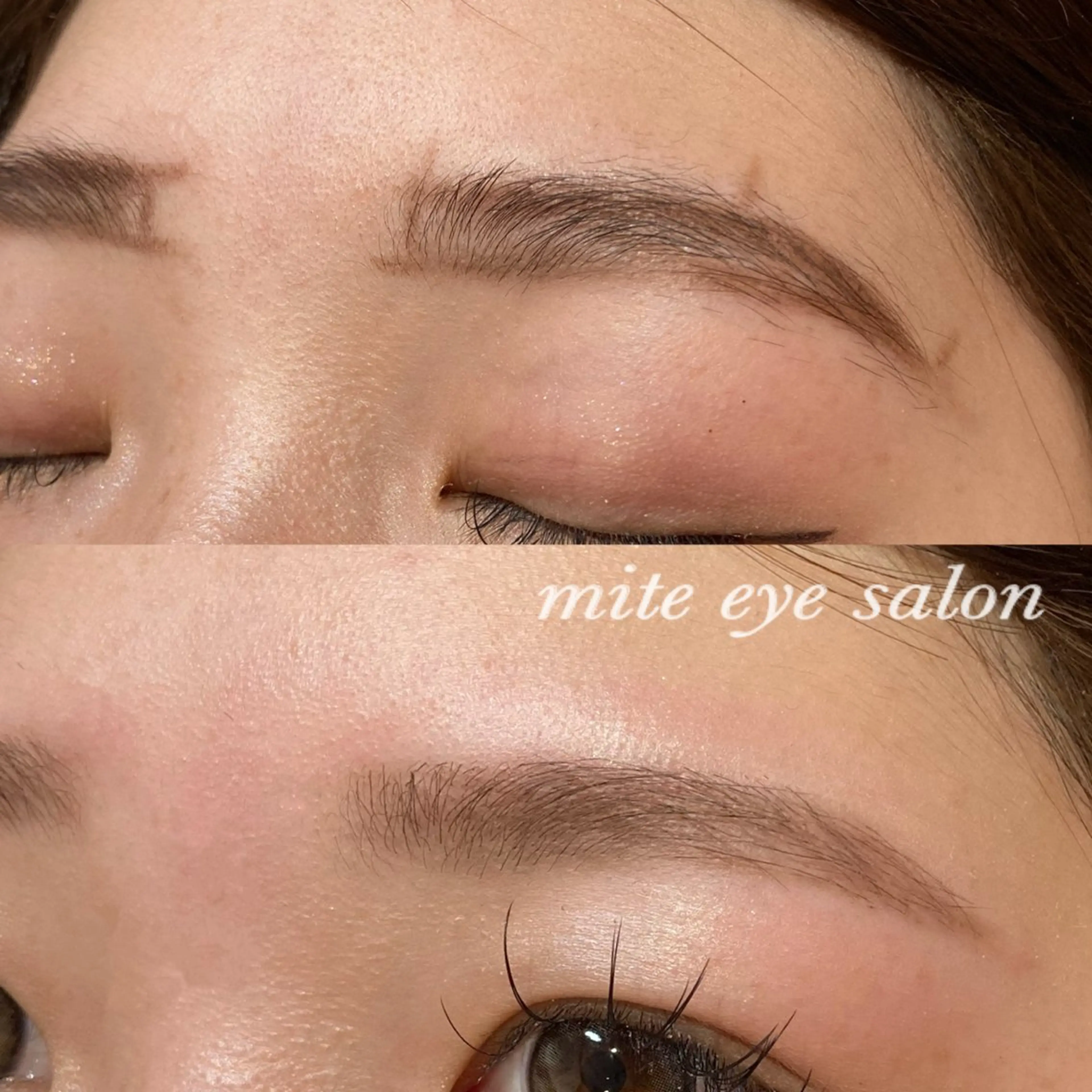 アイブロウ mite eye 浅岡のマツエク・マツパデザイン