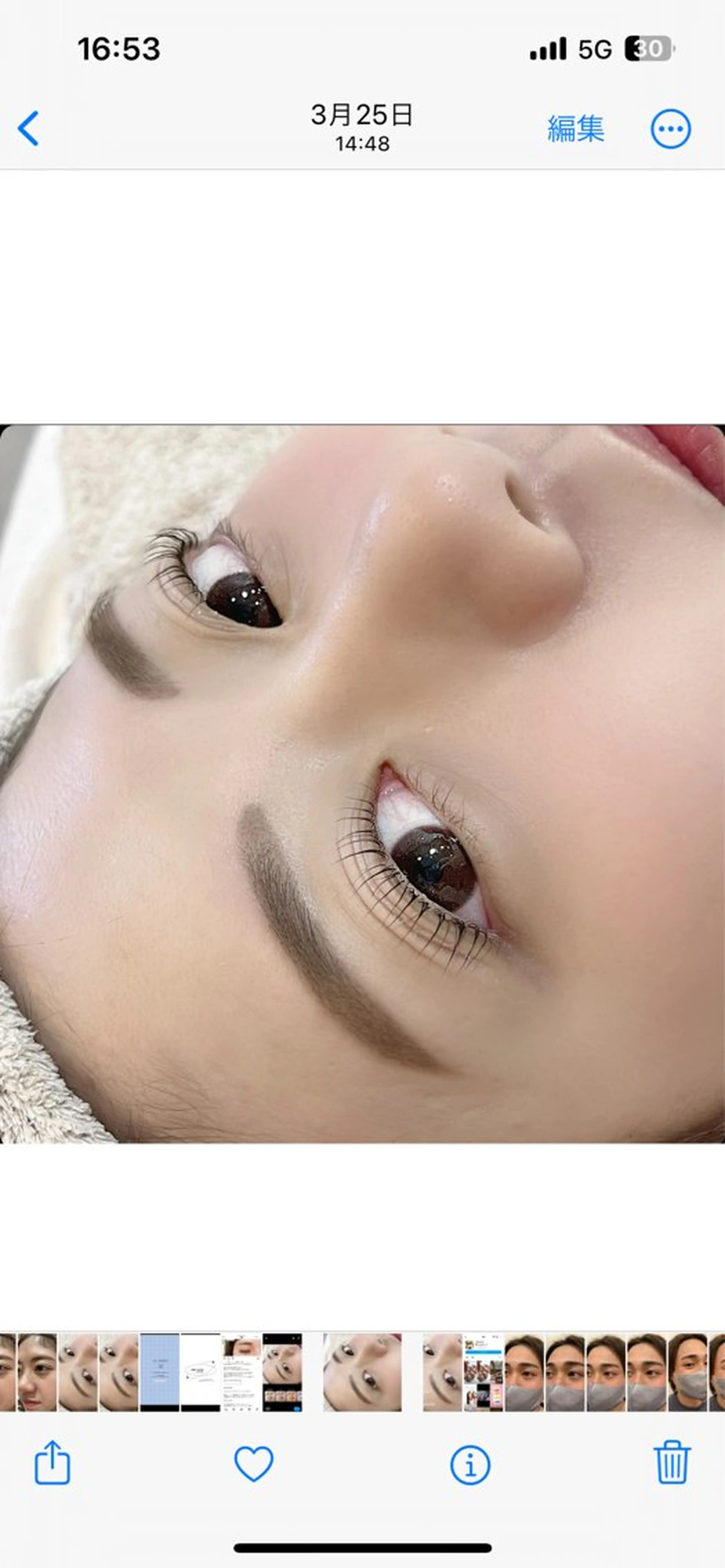 マツエク・マツパ 森 奈菜のマツエク・マツパデザイン