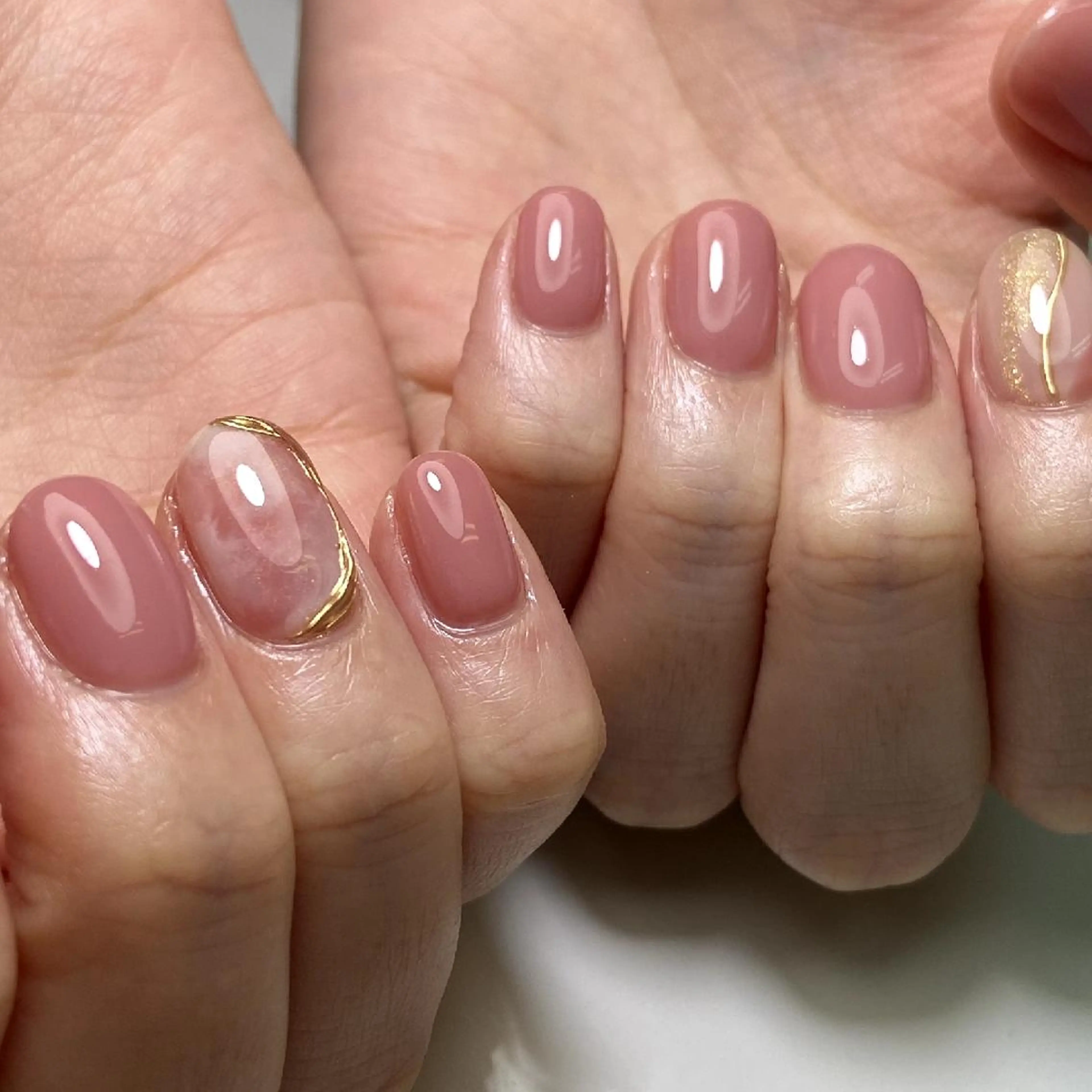 ネイル ハンドネイル nail salon Lumièreのネイルデザイン