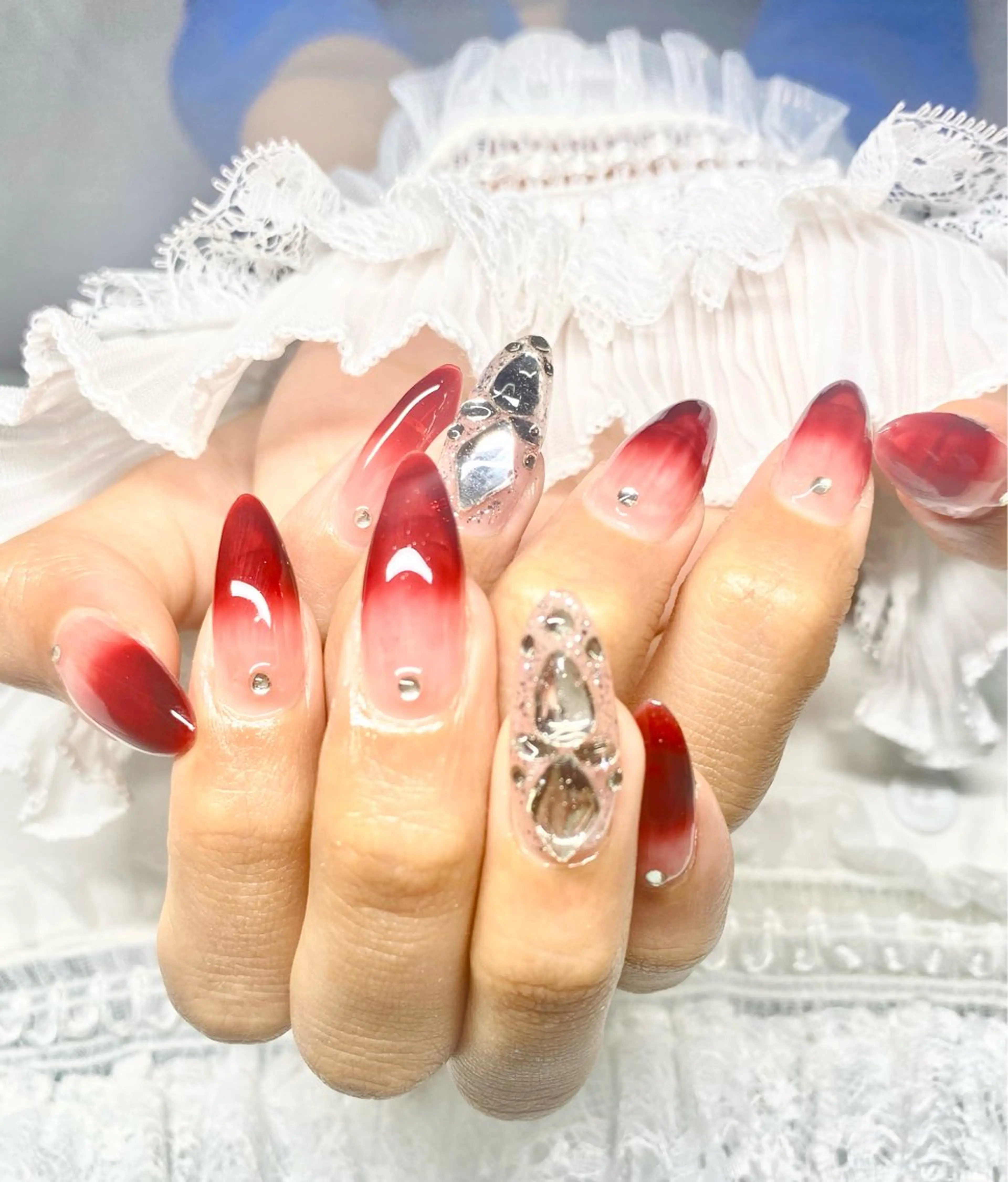 ネイル ネイルチップ Hi Beauty 渋谷(ネイル、ハイパーナイフ6、脂肪れいきゃく、マッサージ&エステサロン)所属・Hi beauty 渋谷のネイルデザイン