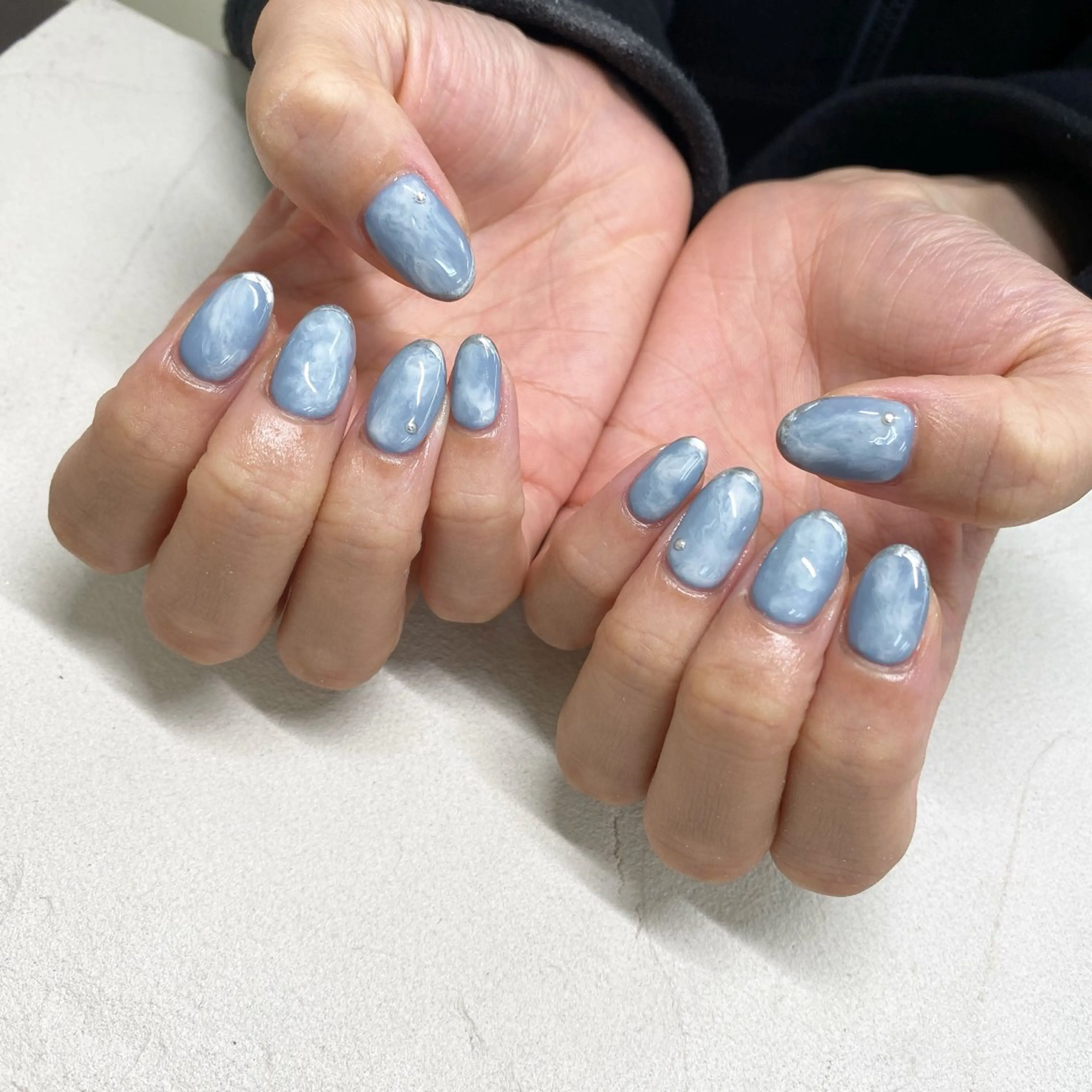 ネイル Bianca🩶 TAMIYAのネイルデザイン