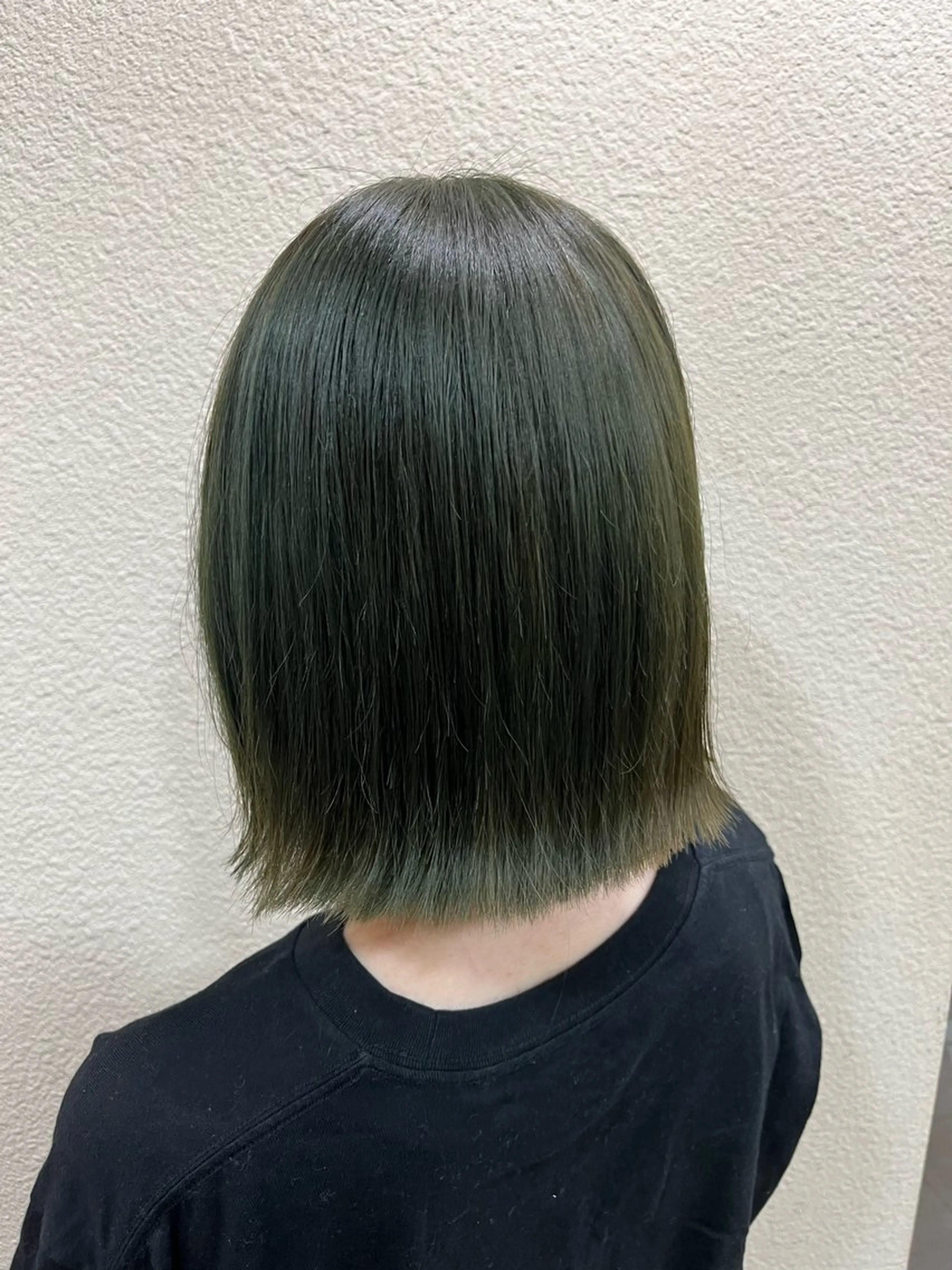 ショート カラー 切りっぱなしボブ ボブ レイヤーカット/ブラ ウンカラー/河野凜のヘアスタイル