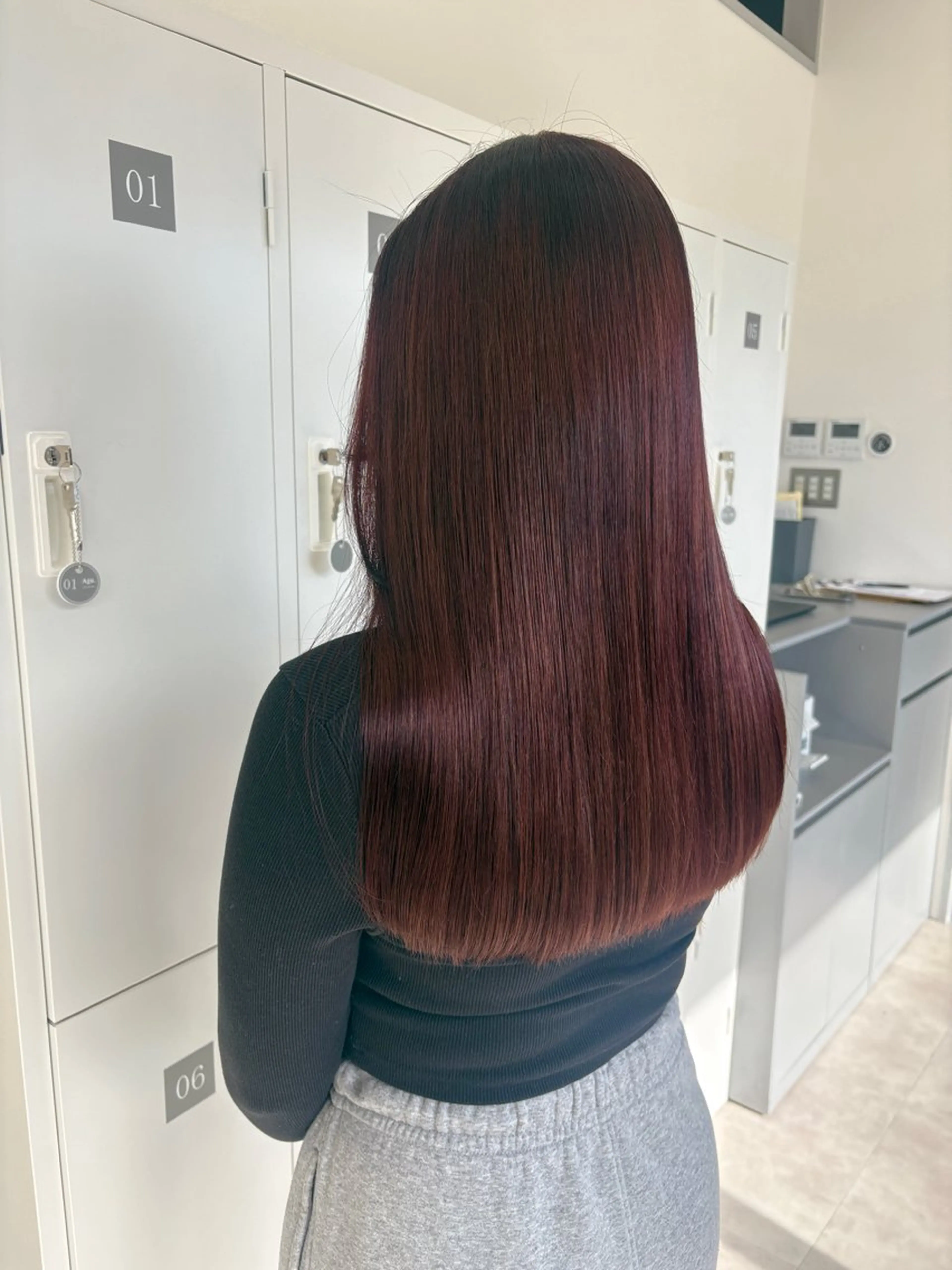 カラー ブラウンカラー 伊藤 麻琴のヘアスタイル