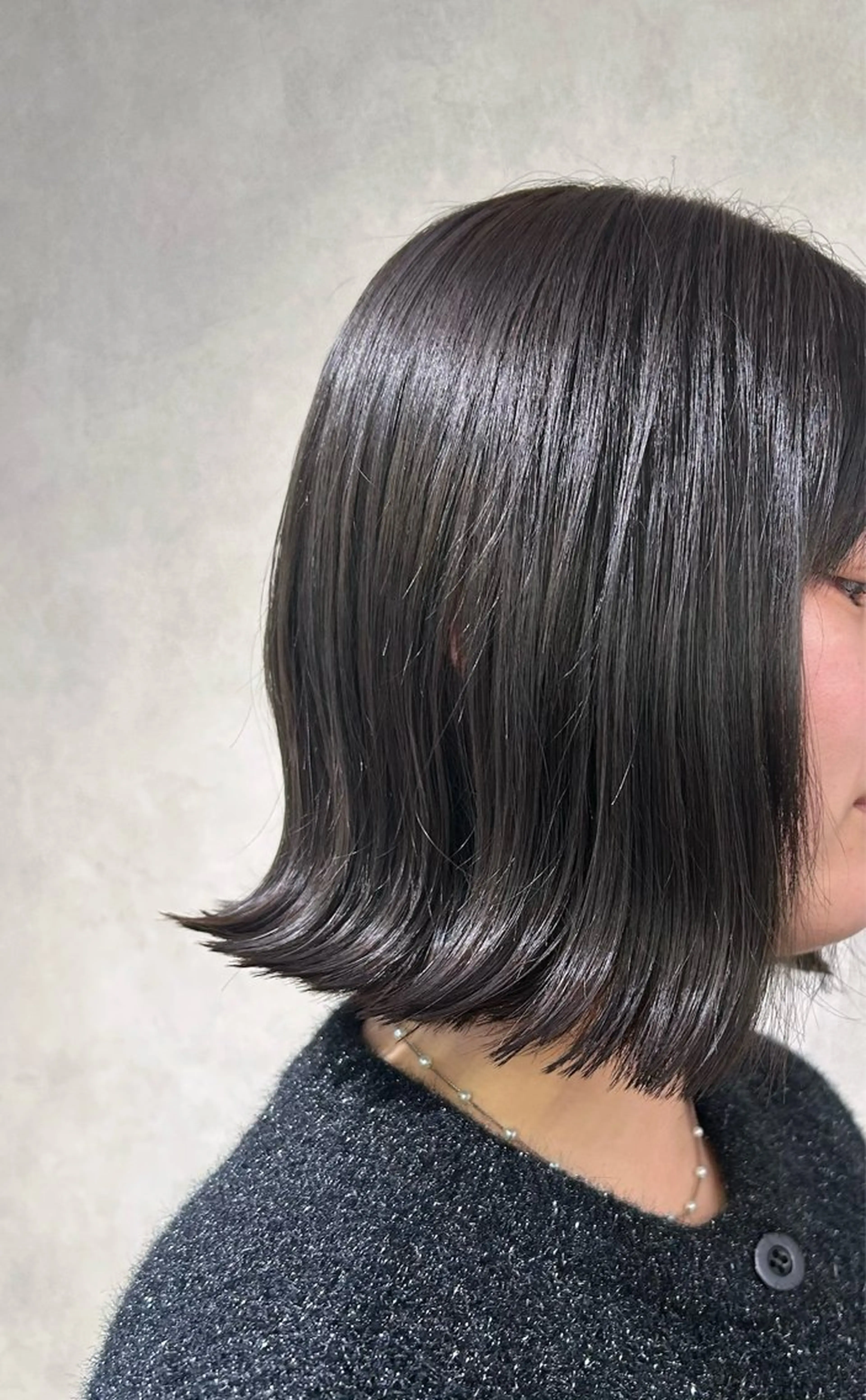 ショート 前下がりボブ ボブ ヘアカラー ボブ/レイヤー/ ダブルカラー/みのりのヘアスタイル