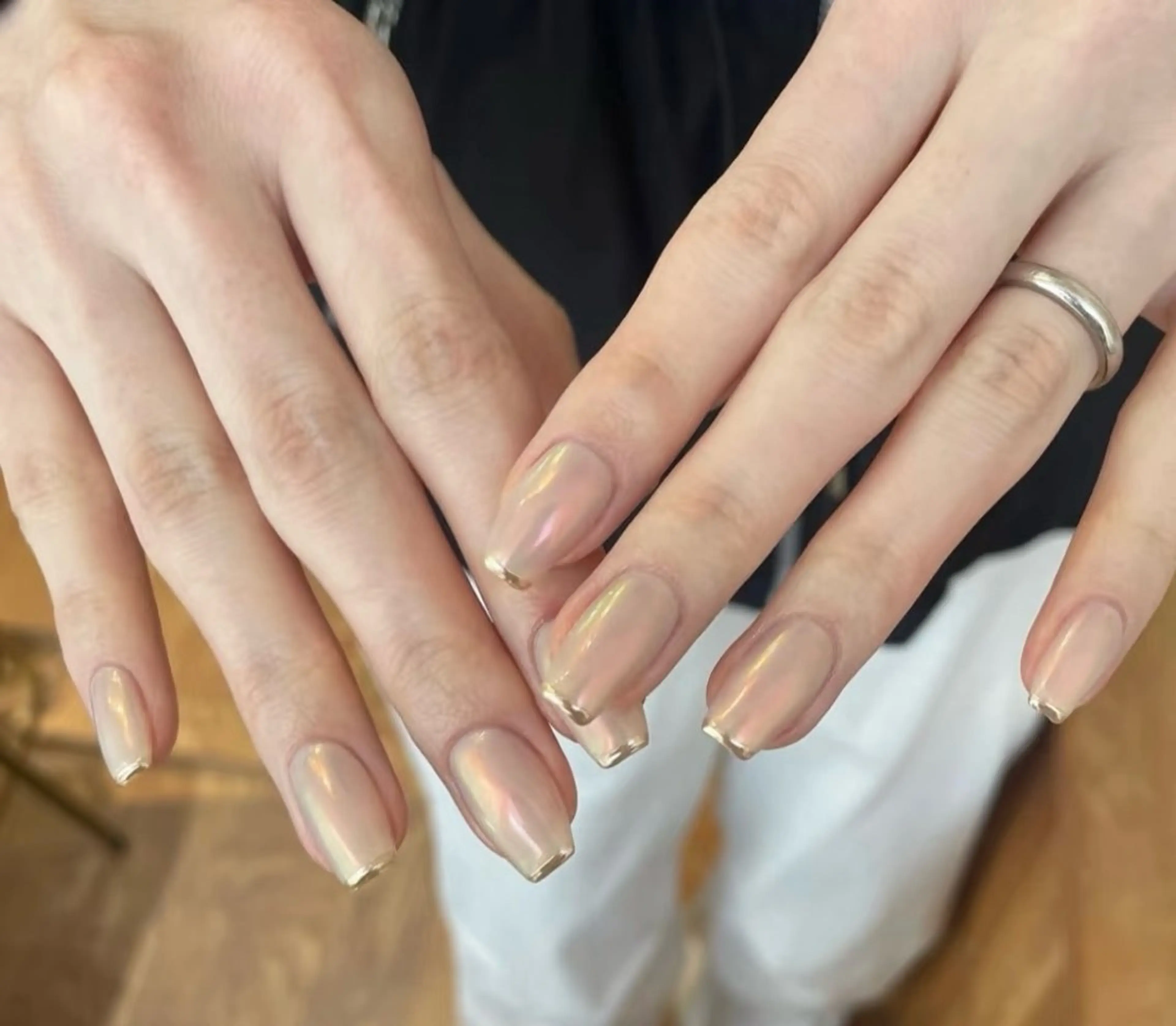 📴チップ🌺ワンカラー/ラメ🌸(オフ+500)の写真