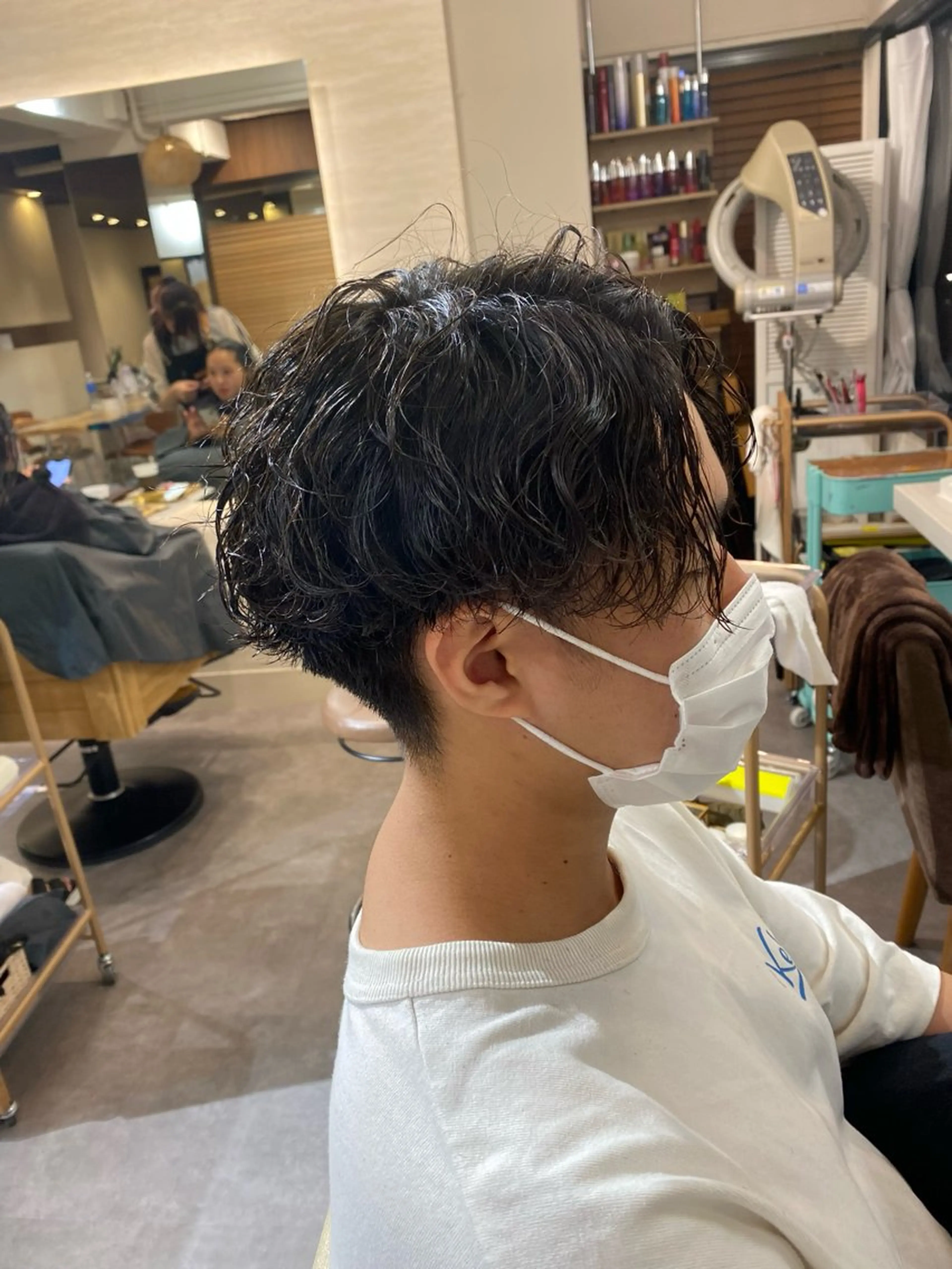 パーマ メンズ テストモデル募集中/ はしぐち はるとのヘアスタイル